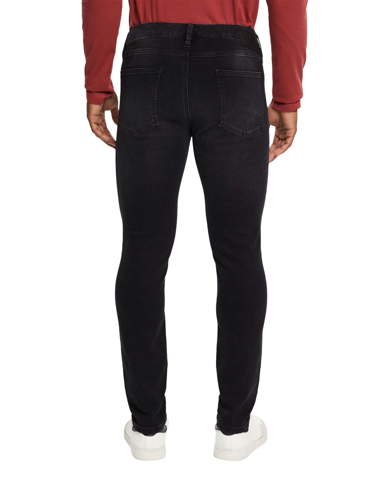 esprit-992ee2b312-herren-jeans-grey-medium-washed-nachhaltige-5-pocket-jeans-in- image 3