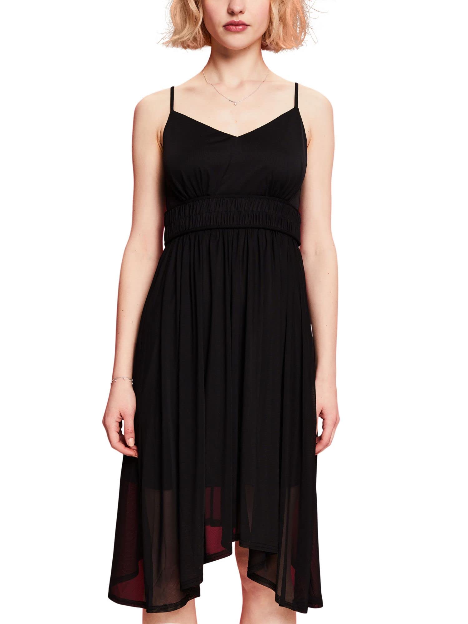 esprit-043eo1e333-kleid-damen-kleid-mit-gr-entreuer-esprit-passform image 6