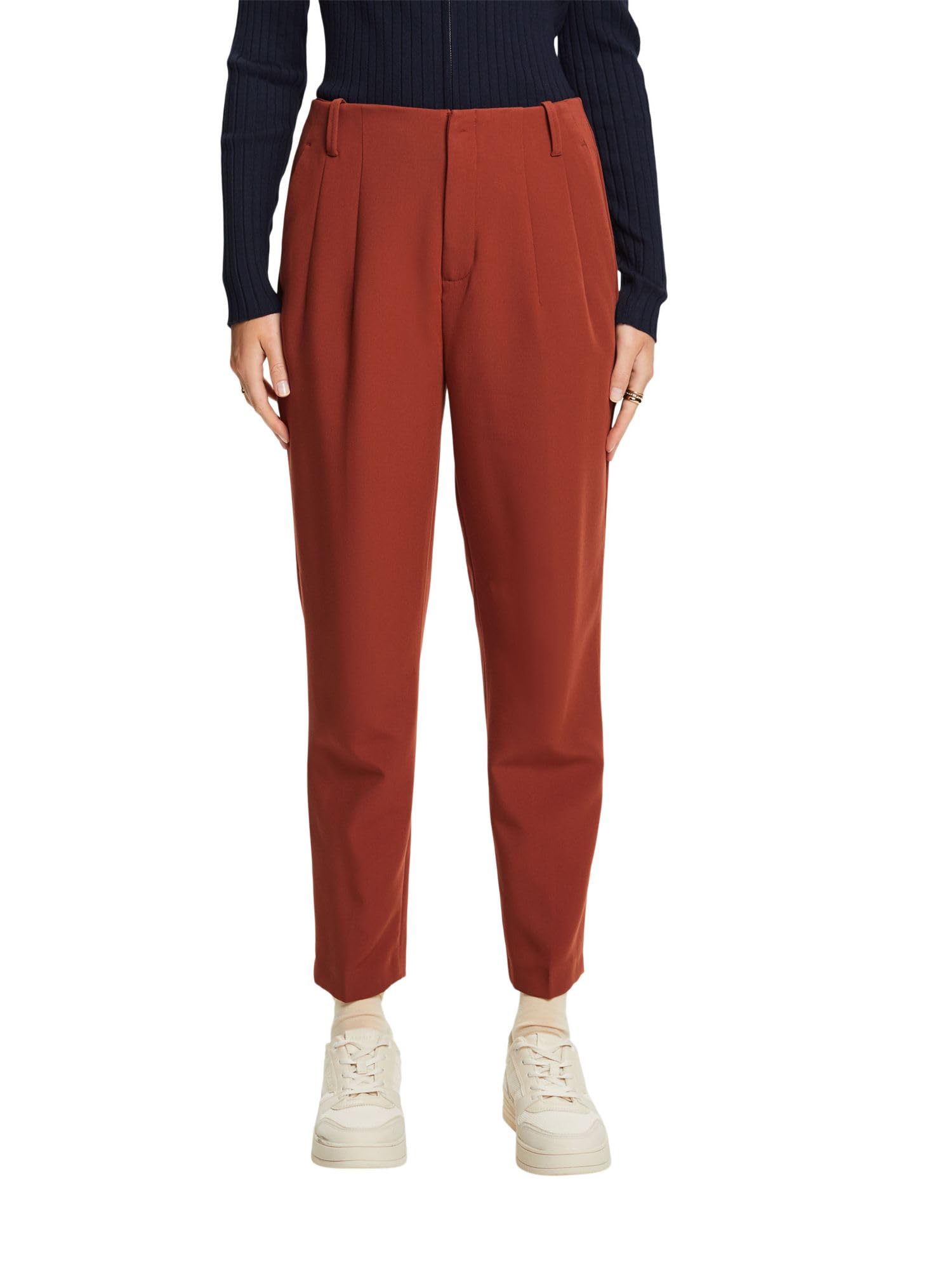 esprit-damen-083ee1b425-hose-moderne-damenhose-mit-komfortabler-passform-und-vie image 1
