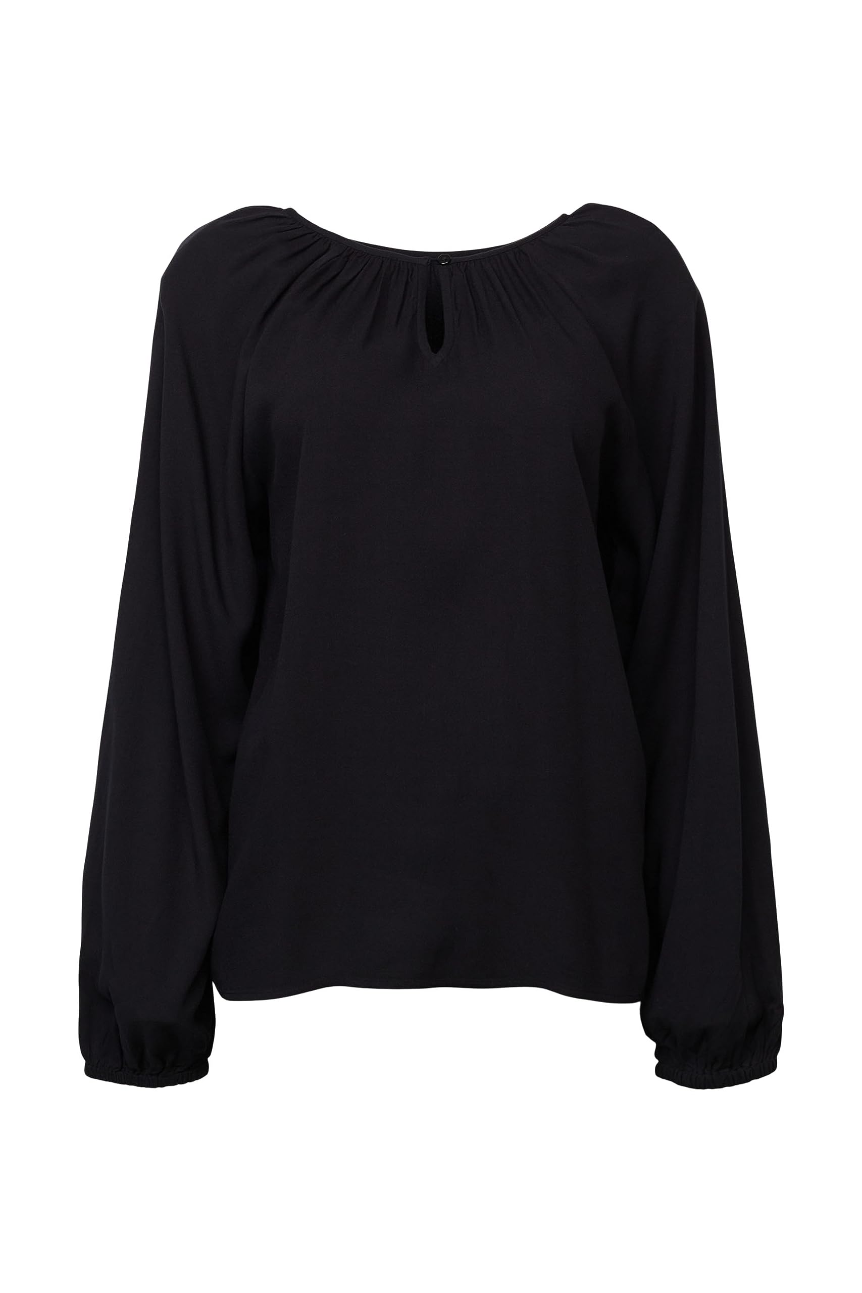 esprit-083cc1f301-damen-bluse-klassische-markenbluse-f-r-b-ro-und-alltag image 1