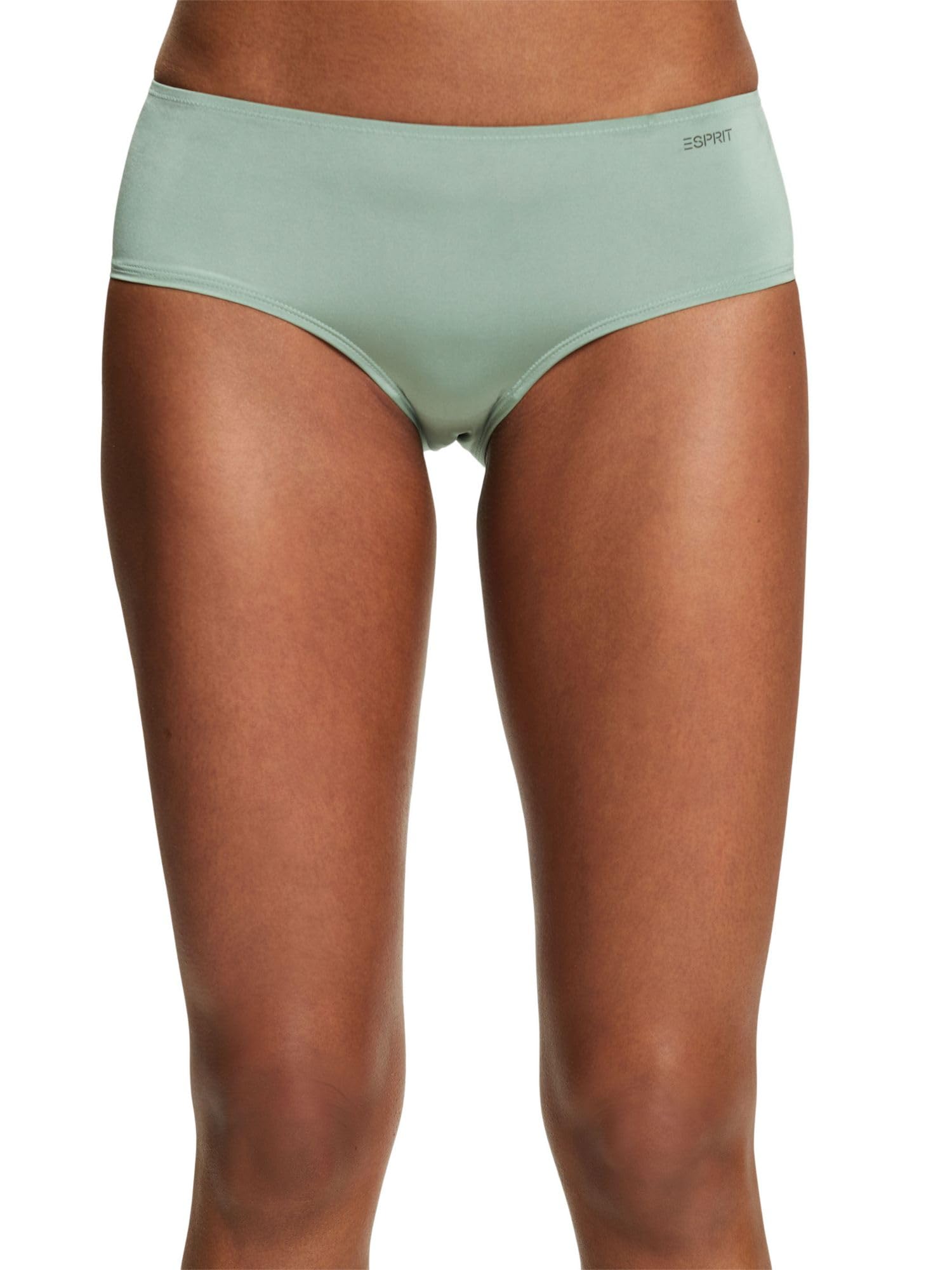 esprit-micro-w-logo-damen-slip-rcs-shorts-panty-nahtlose-microfaser-unterhose-mi image 4