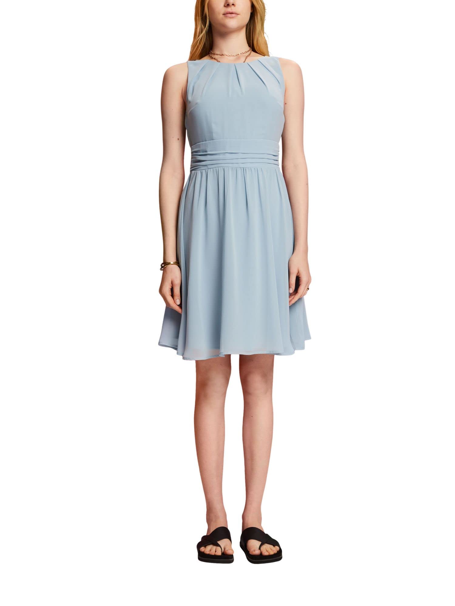 esprit-053eo1e341-damen-kleid-zeitloser-schnitt-komfortable-passform-f-r-b-ro-un image 6