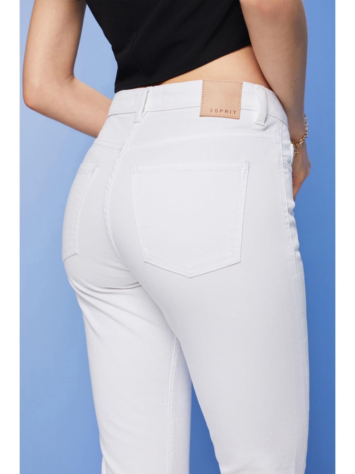 esprit-043eo1b308-damen-jeans-klassische-denim-hose-der-serie-043eo1b308-mit-aut image 4