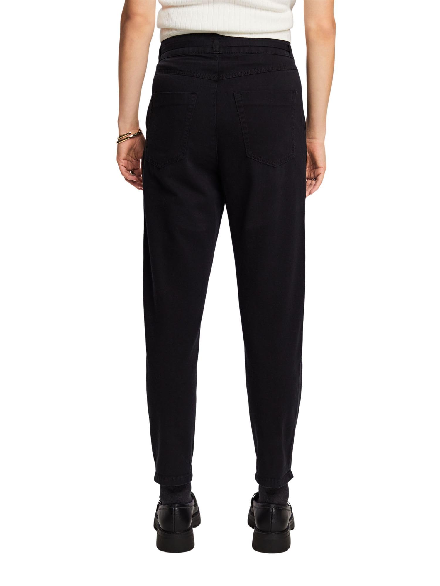 esprit-993cc1b311-damen-hose-bequeme-stoffhose-mit-lockerer-gr-engetreuer-passfo image 2