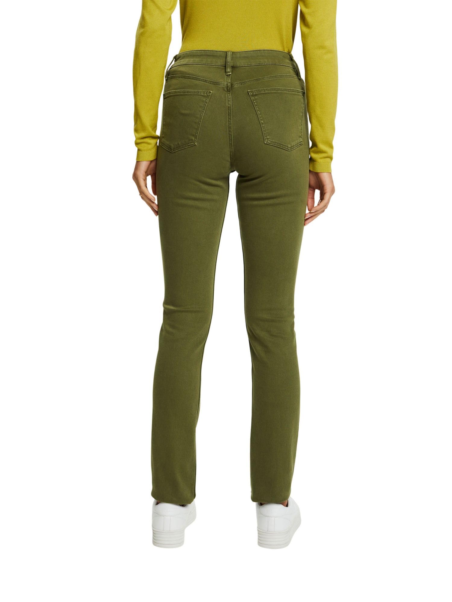 esprit-083ee1b424-damen-hose-hohe-bundh-he-und-bequeme-passform image 2