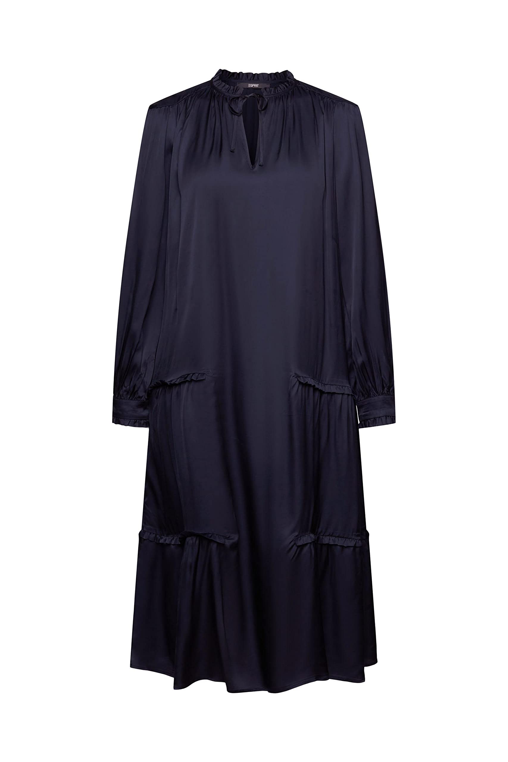 esprit-023eo1e305-damen-kleid-collection-freizeitkleid-in-navy-gr-e-36-elegance- image 4