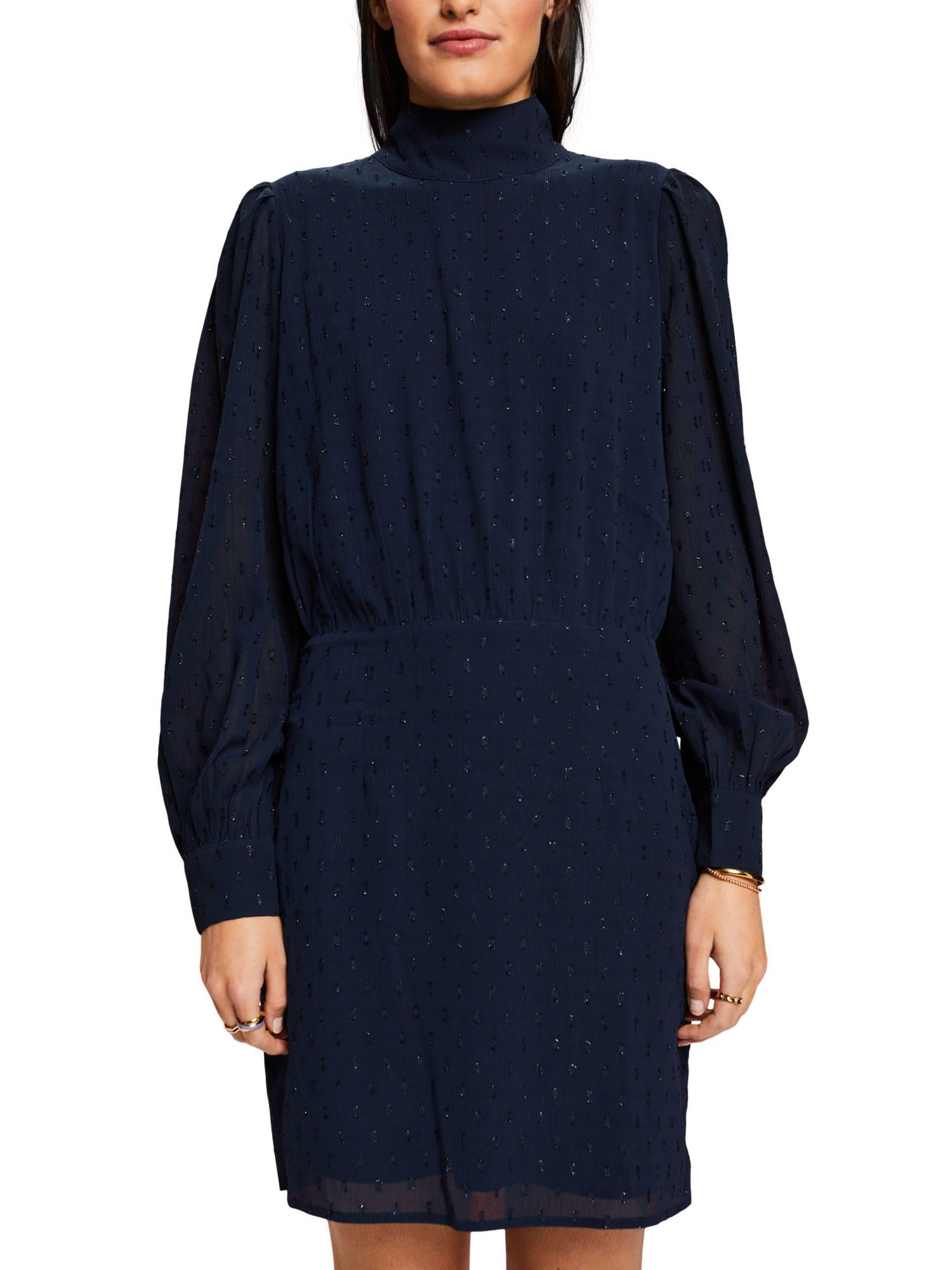 esprit-113ee1e310-damen-kleid-midikleid-mit-klarem-linienf-hrung-verl-sslicher-p image 6