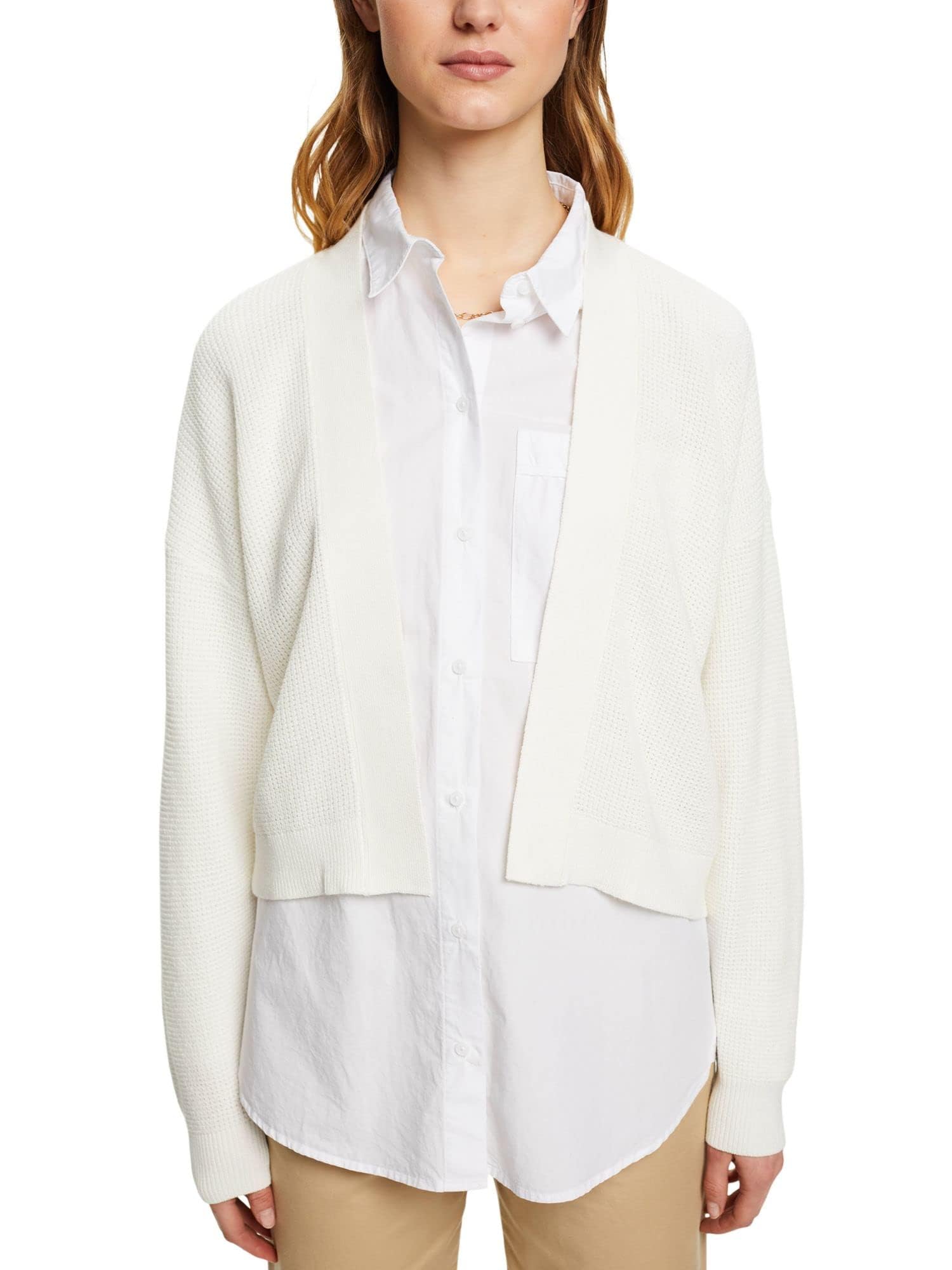 edc-by-esprit-992cc1i307-damen-strickjacke-casual-cardigan-mit-entspannter-allta image 8