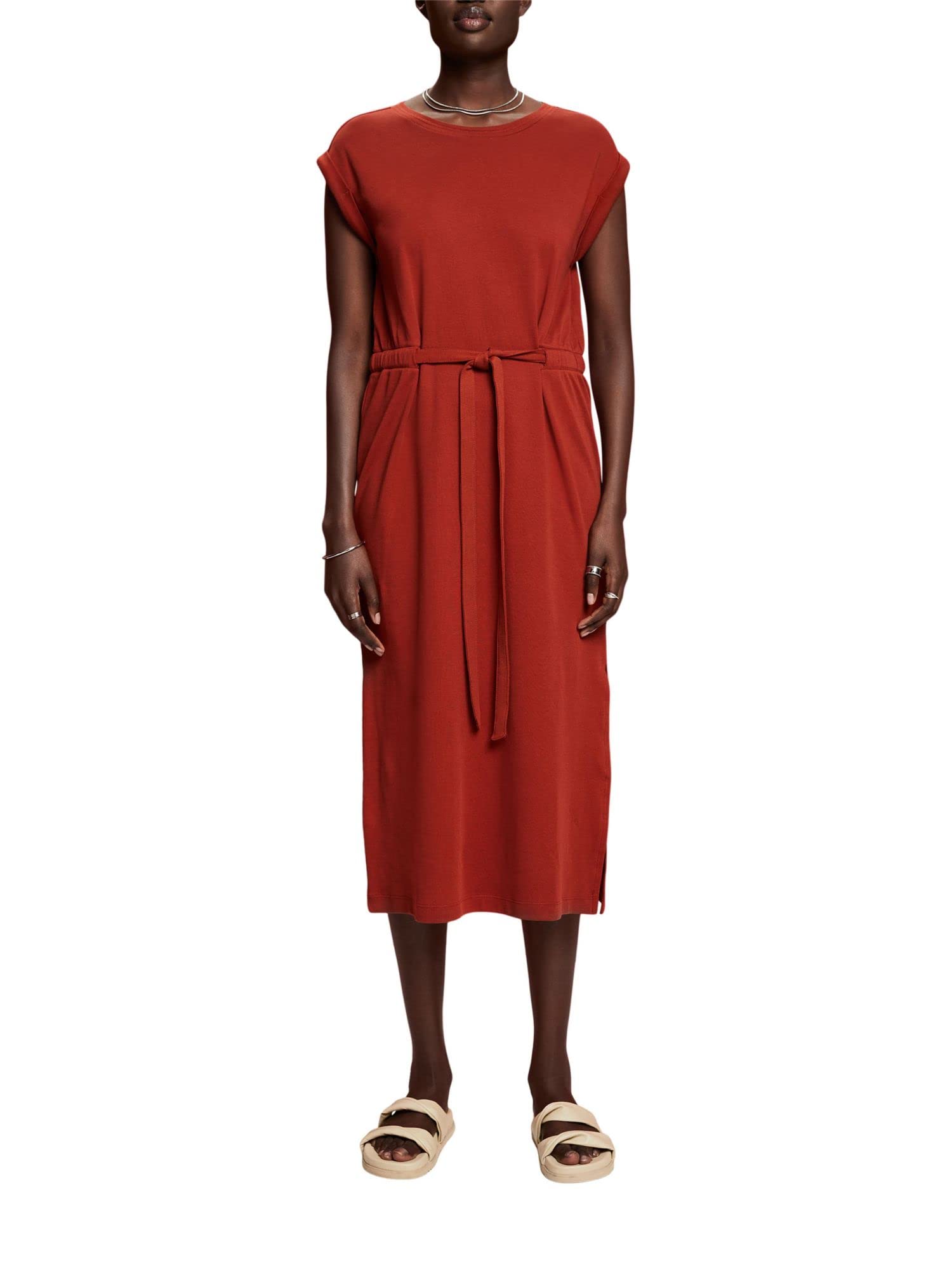 esprit-043ee1e320-damen-kleid-elegantes-kleid-mit-gr-engetreuer-passform image 5
