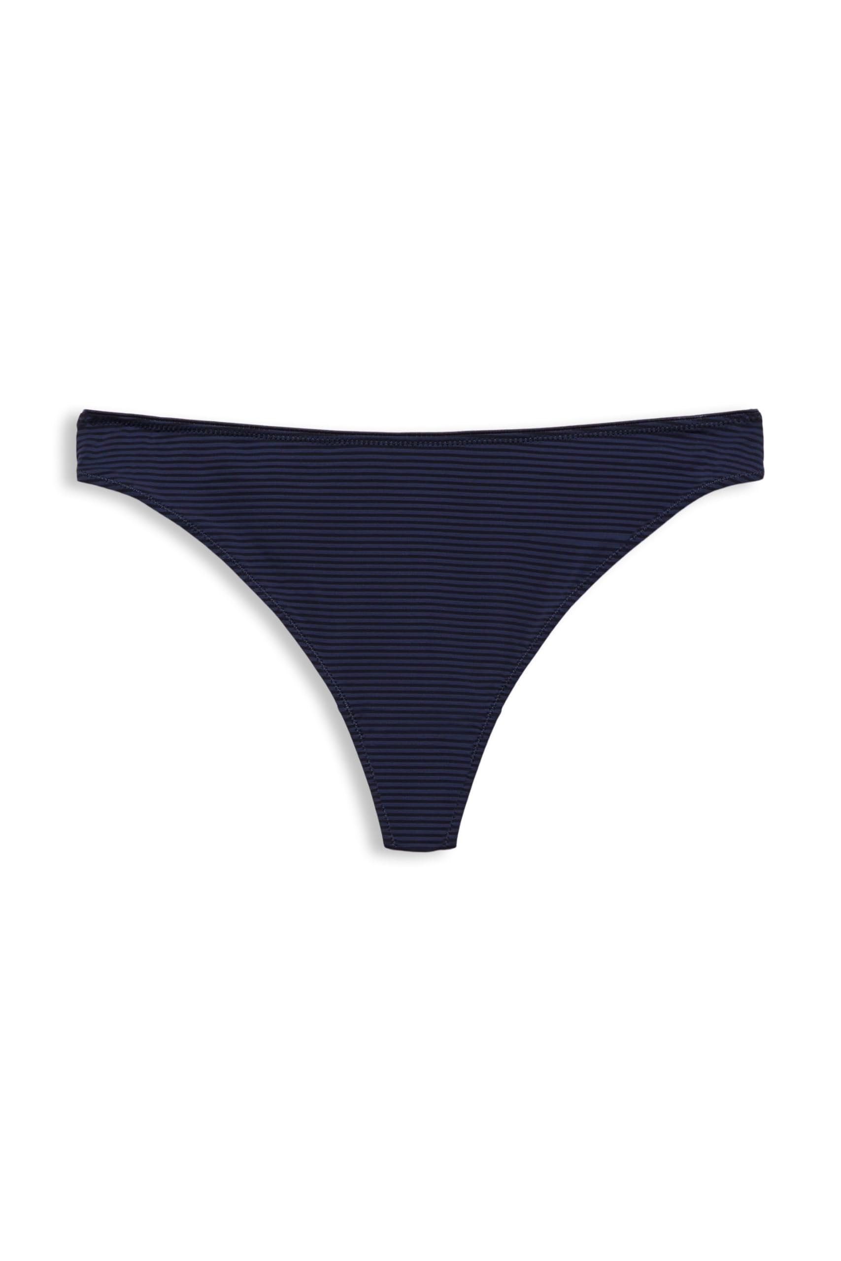 esprit-jaquard-stripe-damen-string-rcs-string-mit-jacquard-streifen image 2