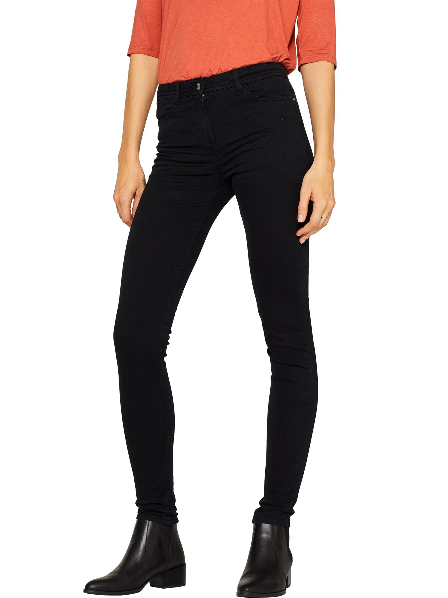 edc-by-esprit-damen-hose-casual-freizeithose-mit-alltags-passform image 1