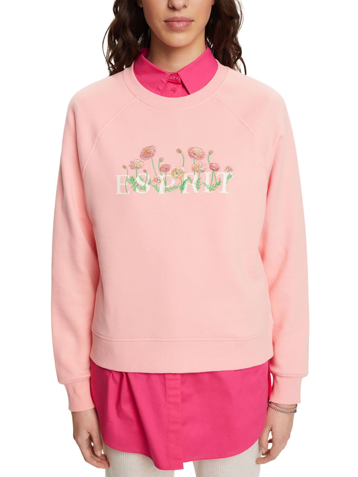 esprit-023ee1j306-damen-sweatshirt-weiches-casual-sweatshirt-mit-kalifornien-loo image 3