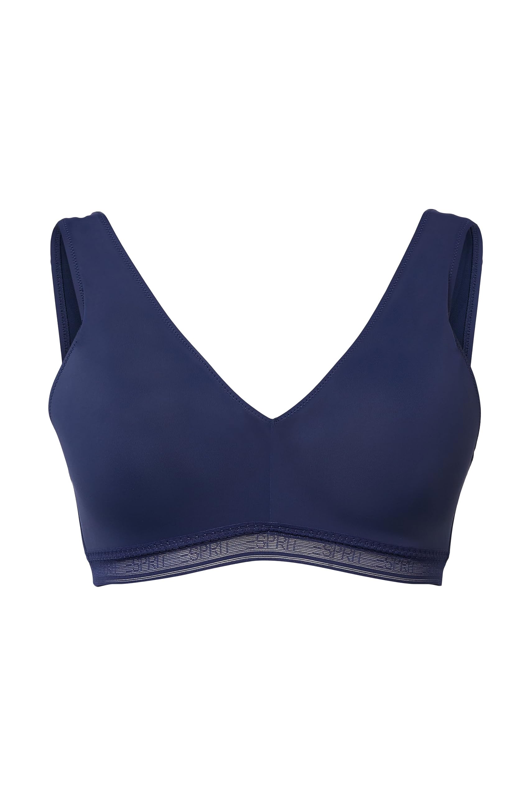 esprit-micro-w-logo-elastics-wireless-padded-damen-bh-gepolsterter-b-gel-bh-ohne image 1