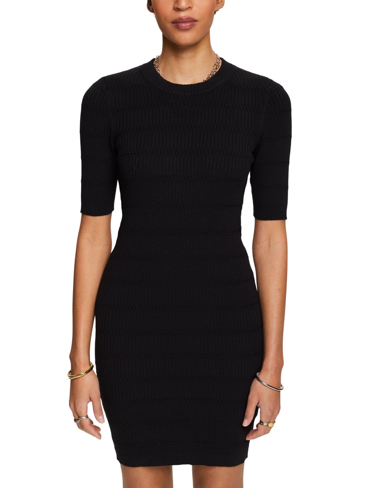 esprit-024ee1e310-damen-kleid-klassisches-kleid-mit-regul-rer-passform-und-espri image 1