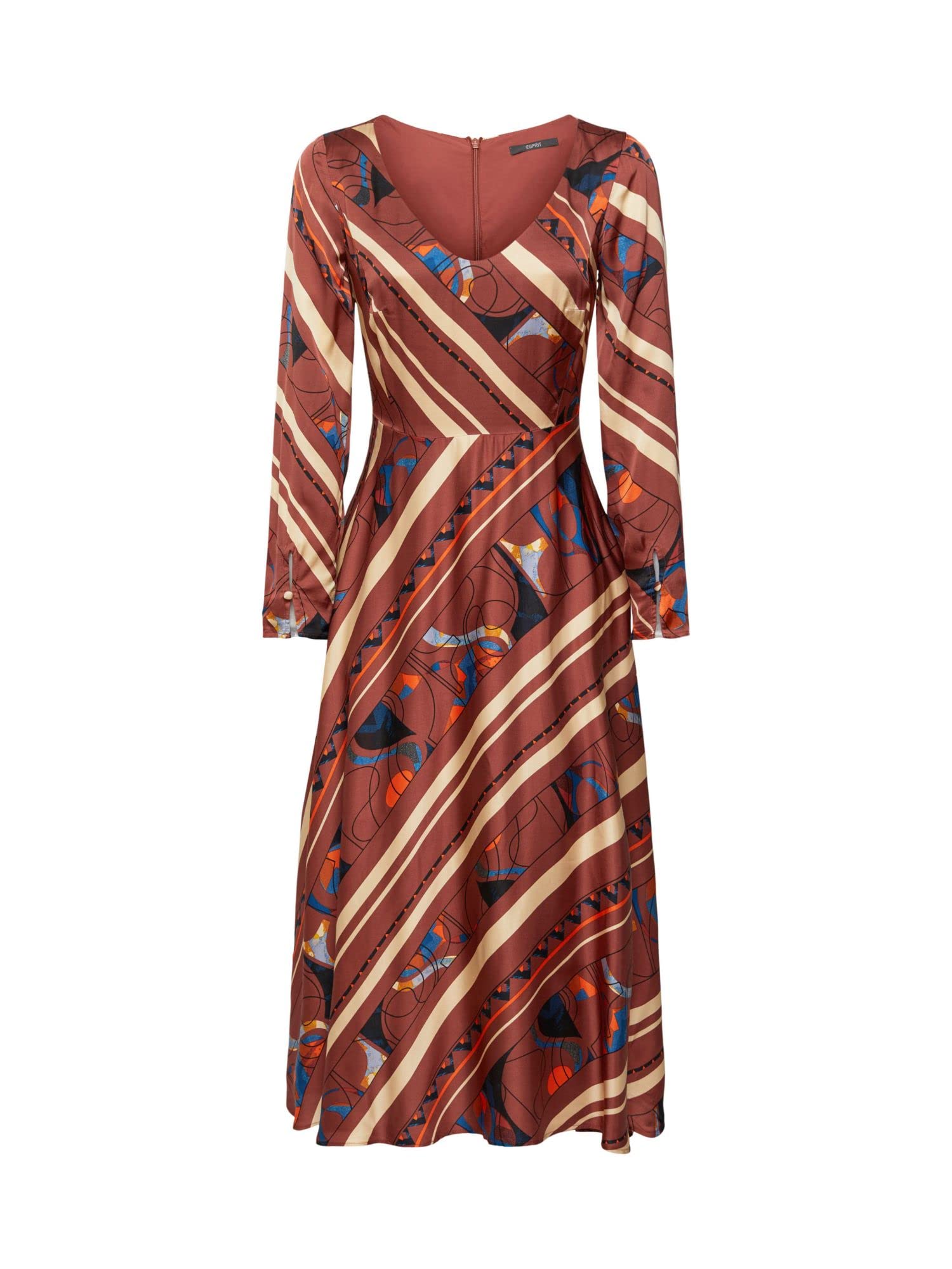 esprit-092eo1e318-damen-kleid-klassisches-markenkleid-mit-femininer-passform image 4
