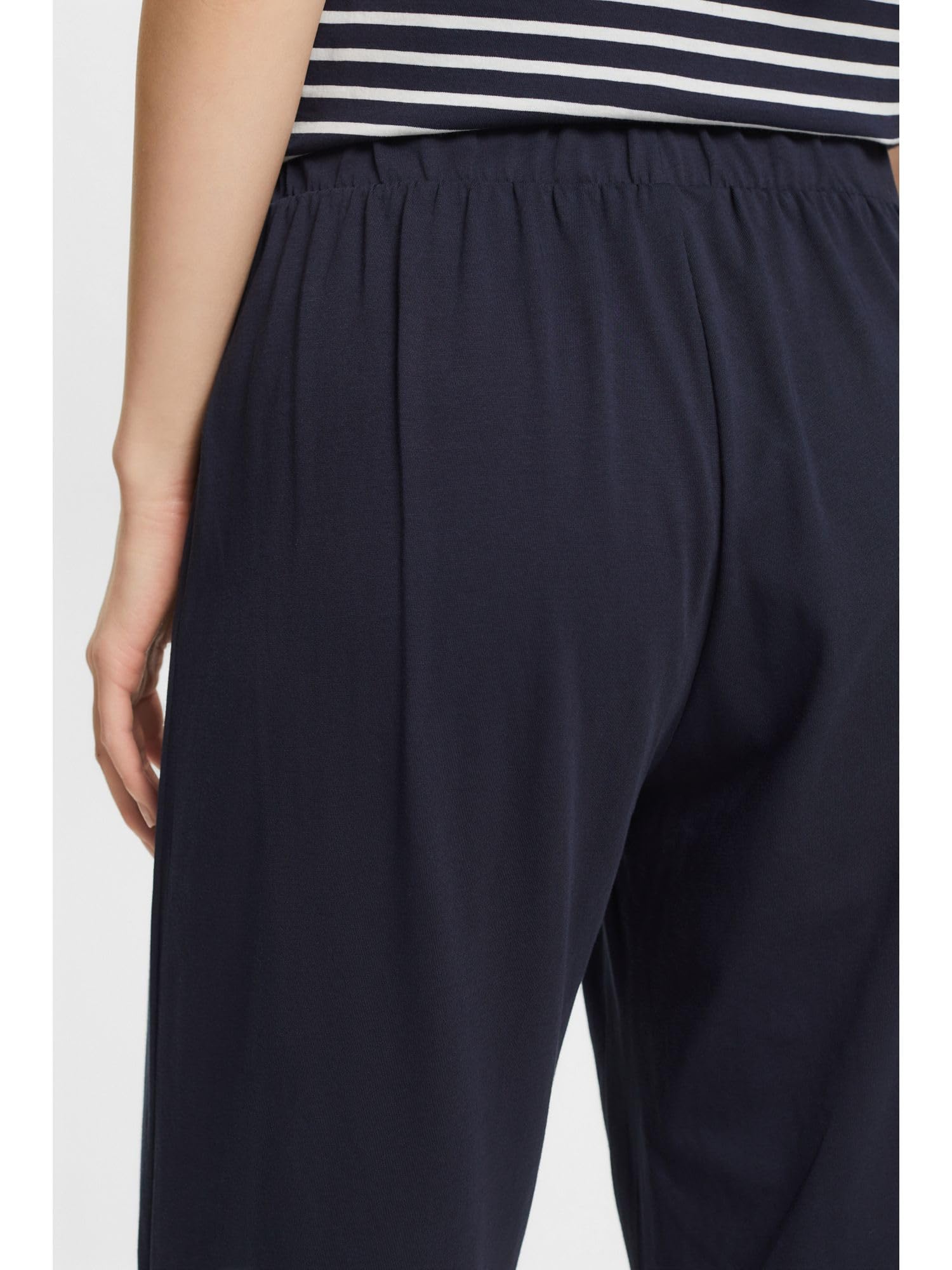 esprit-mia-damen-pyjamaunterteil-lange-schlafhose-mit-komfortbund image 4