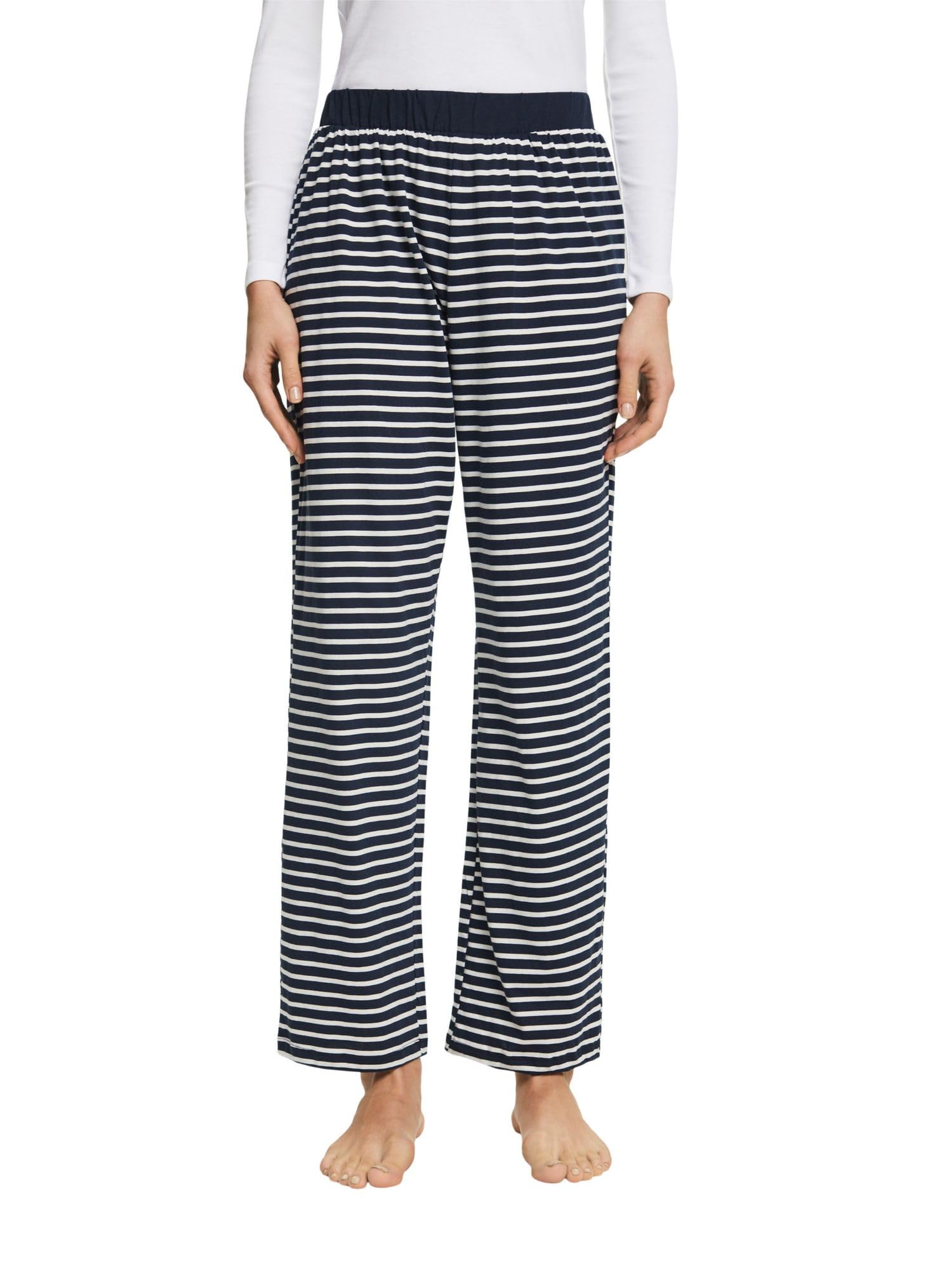 esprit-mia-damen-pyjamaunterteil-lange-schlafhose-mit-komfortbund image 6