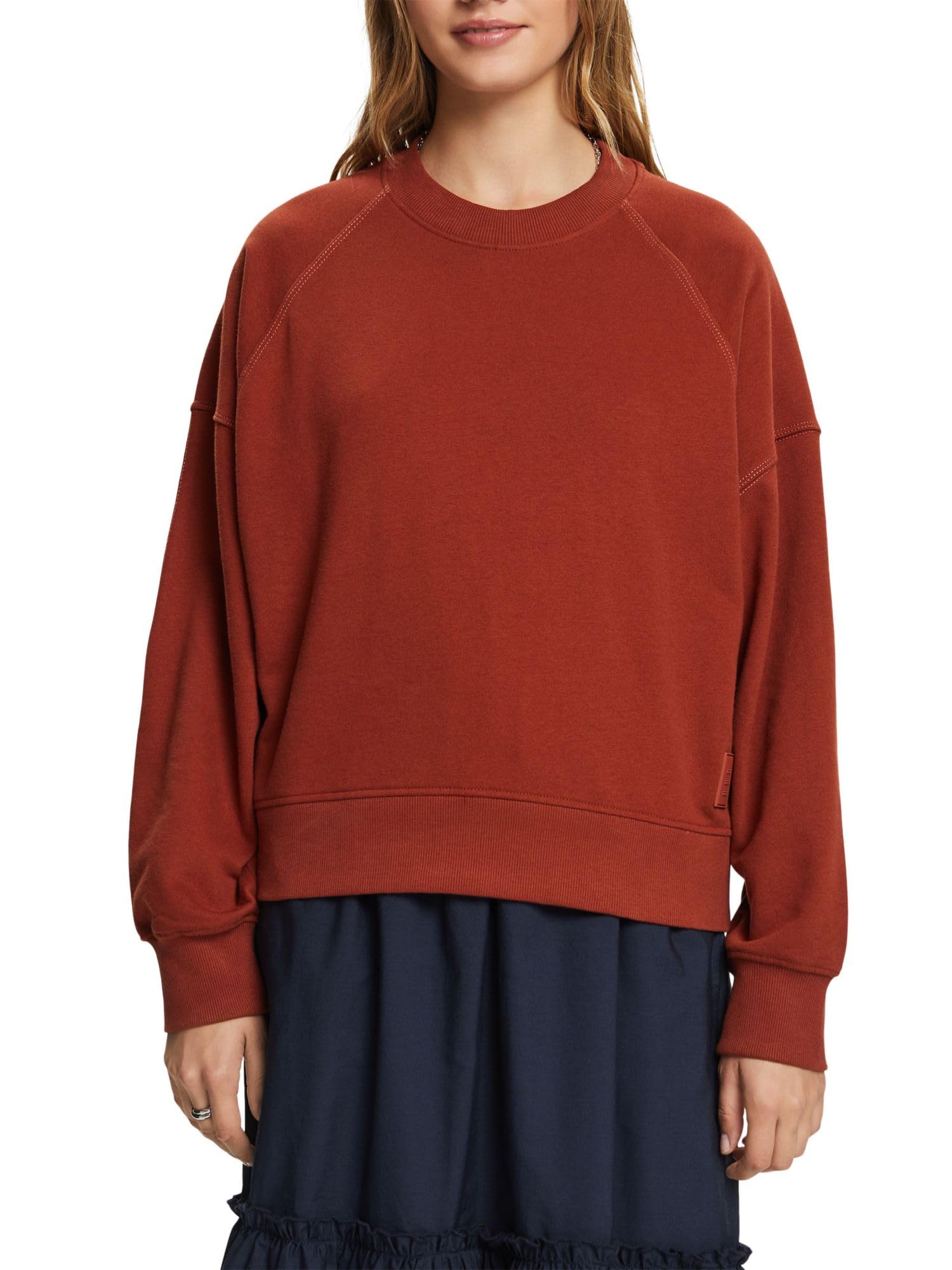 esprit-083ee1j302-damen-sweatshirt-bequemer-baumwollmix-alltagstauglich image 1