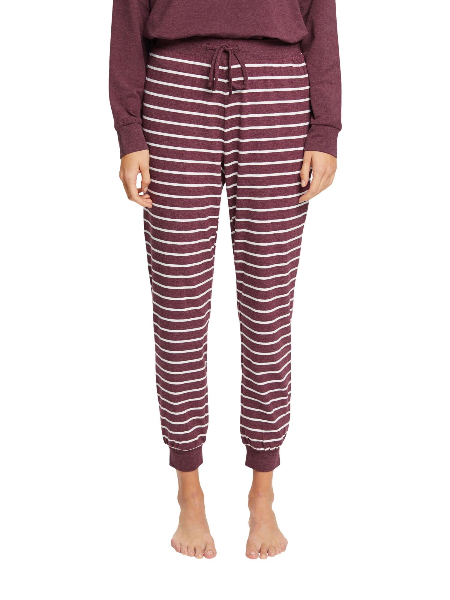 esprit-y-d-stripe-cotton-sus-single-damen-pyjamaunterteil-blickdichter-pyjama-sc image 7