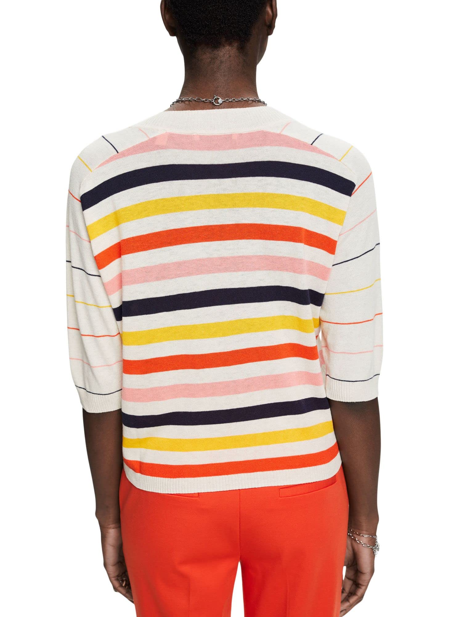 esprit-023ee1i303-damen-pullover-weicher-strickpullover-mit-entspannter-passform image 2