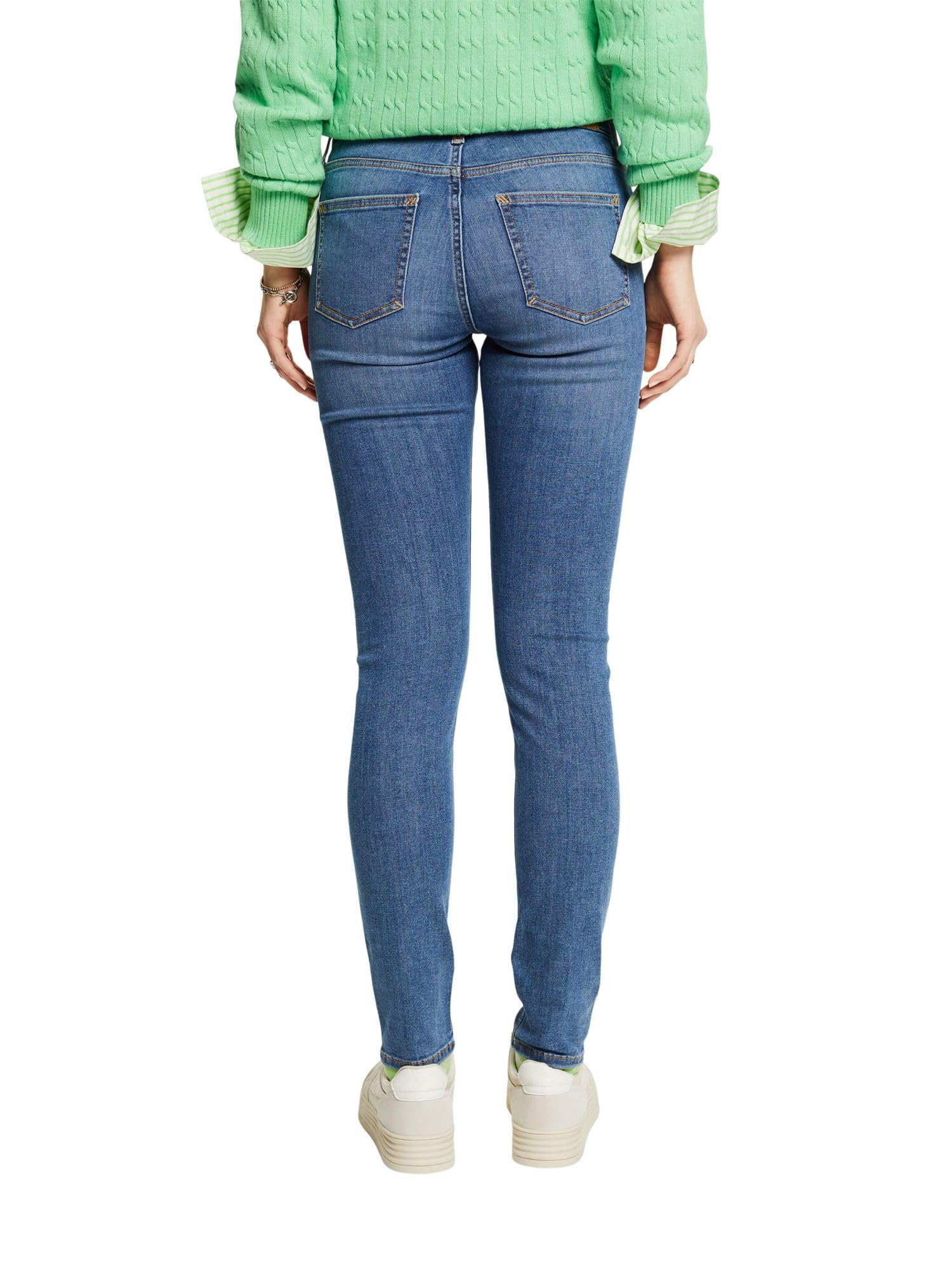 esprit-damen-jeans-024ee1b336-klassische-damen-jeans-mit-bequemer-passform image 2