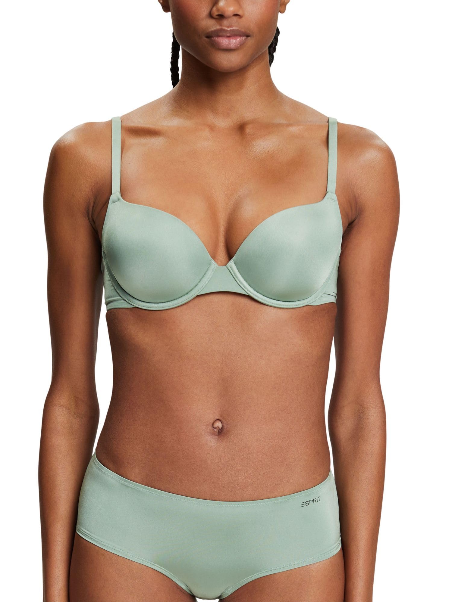 esprit-micro-w-logo-rcs-damen-gepolsterter-bh-sexy-pad-bh-aus-recyceltem-materia image 2