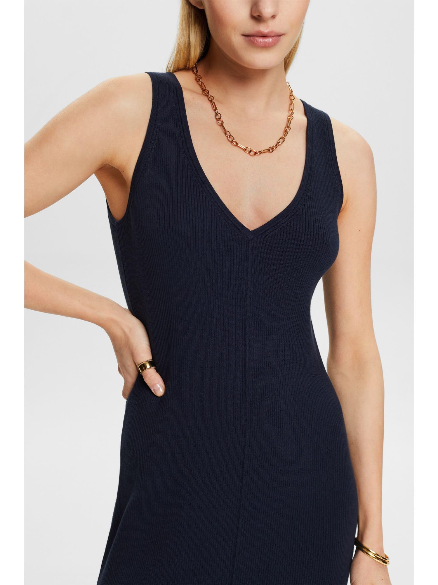 esprit-044ee1e384-damen-kleid-1er-pack-vielseitiges-kleid-mit-normaler-passform image 4