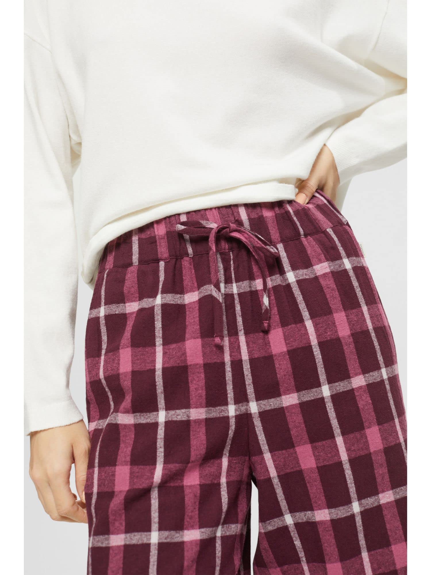 esprit-damen-pyjamaunterteil-bequemes-schlafhosen-basic-aus-der-lounge-serie image 4