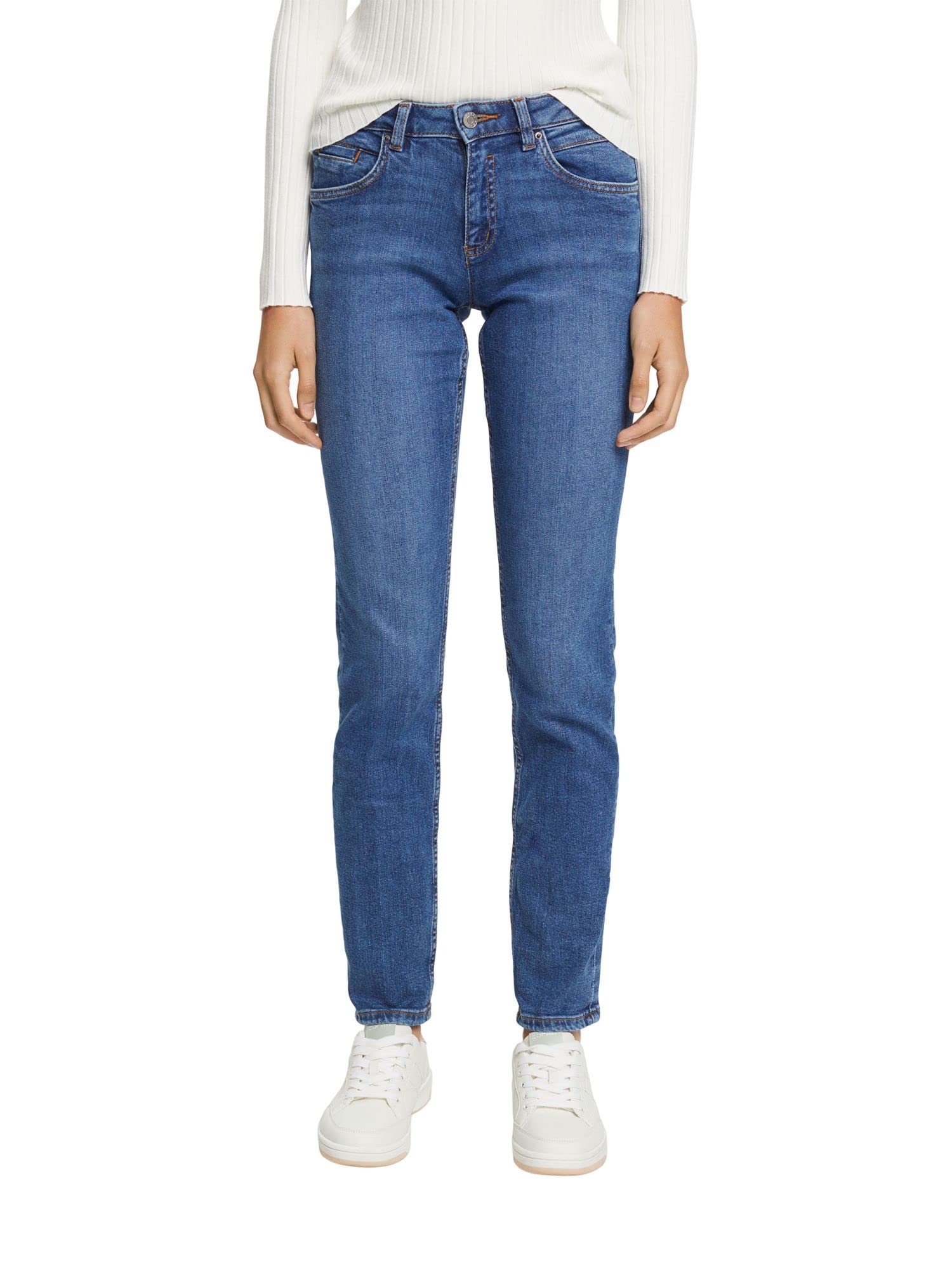 esprit-082ee1b323-damen-jeans-blue-medium-wash-24w-34l image 1