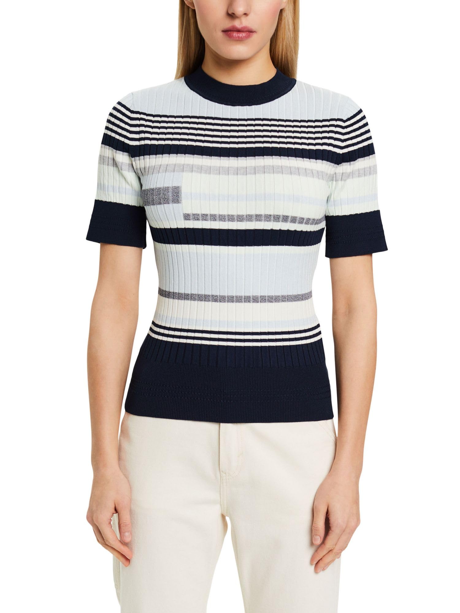 esprit-024ee1i303-damen-pullover-strickpullover-l-ssige-passform-zum-kombinieren image 6