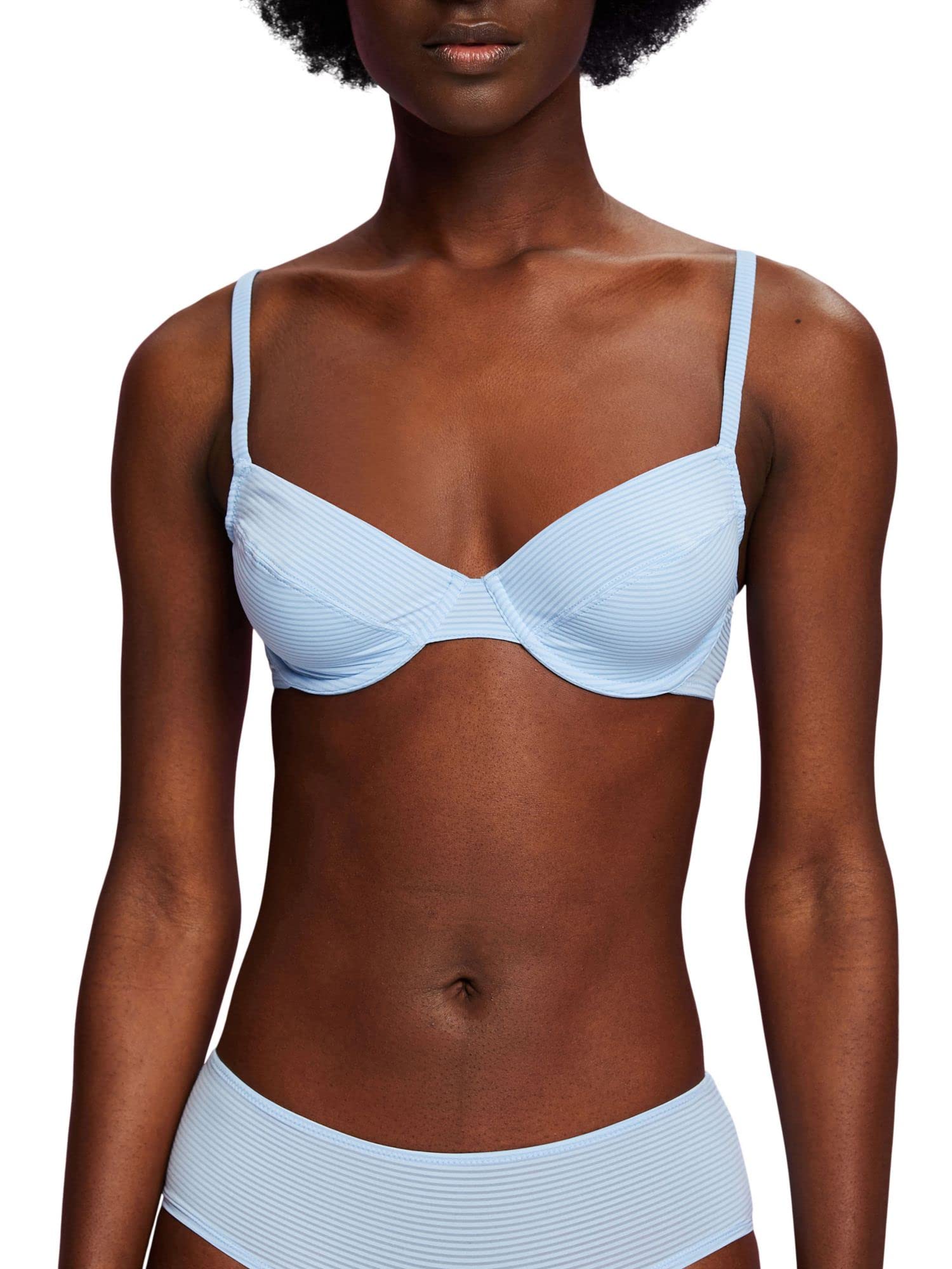 esprit-jaquard-stripe-rcs-underwire-bra-geformter-damen-bh-mit-b-gel-und-jacquar image 1