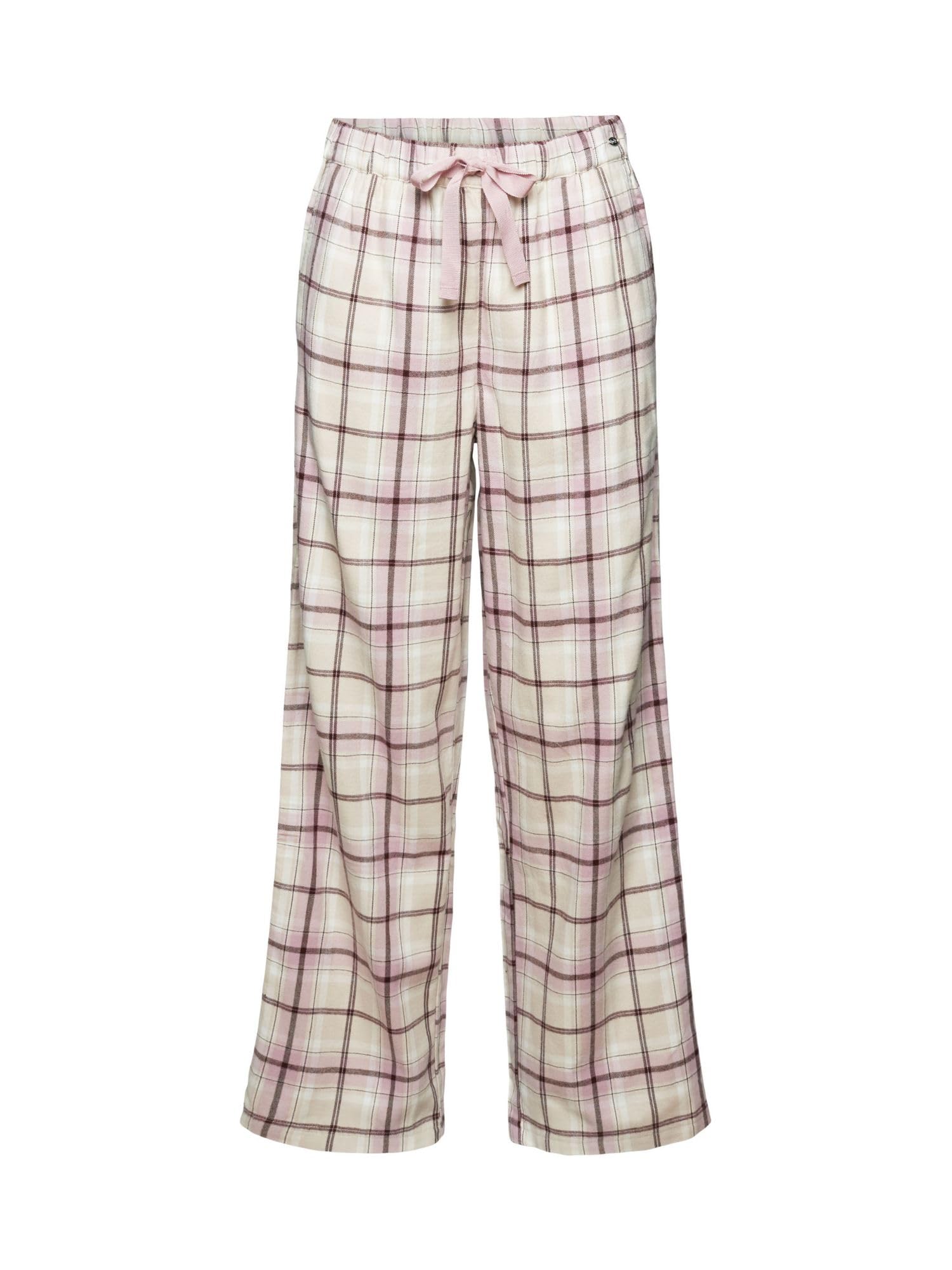 esprit-soft-flannel-damen-pyjamaunterteil-weiche-flanell-schlafhose-f-r-gem-tlic image 3