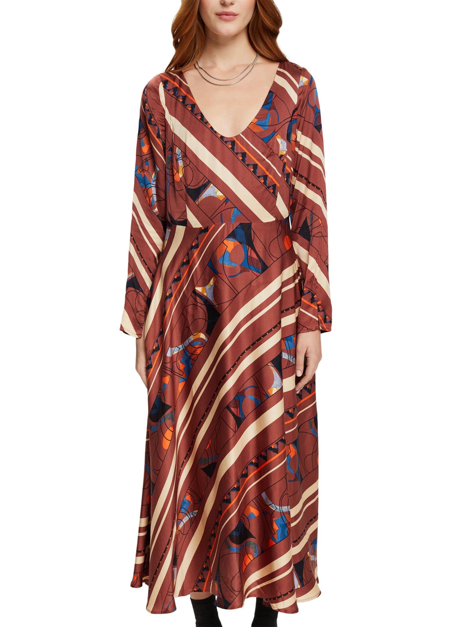 esprit-092eo1e318-damen-kleid-klassisches-markenkleid-mit-femininer-passform image 1