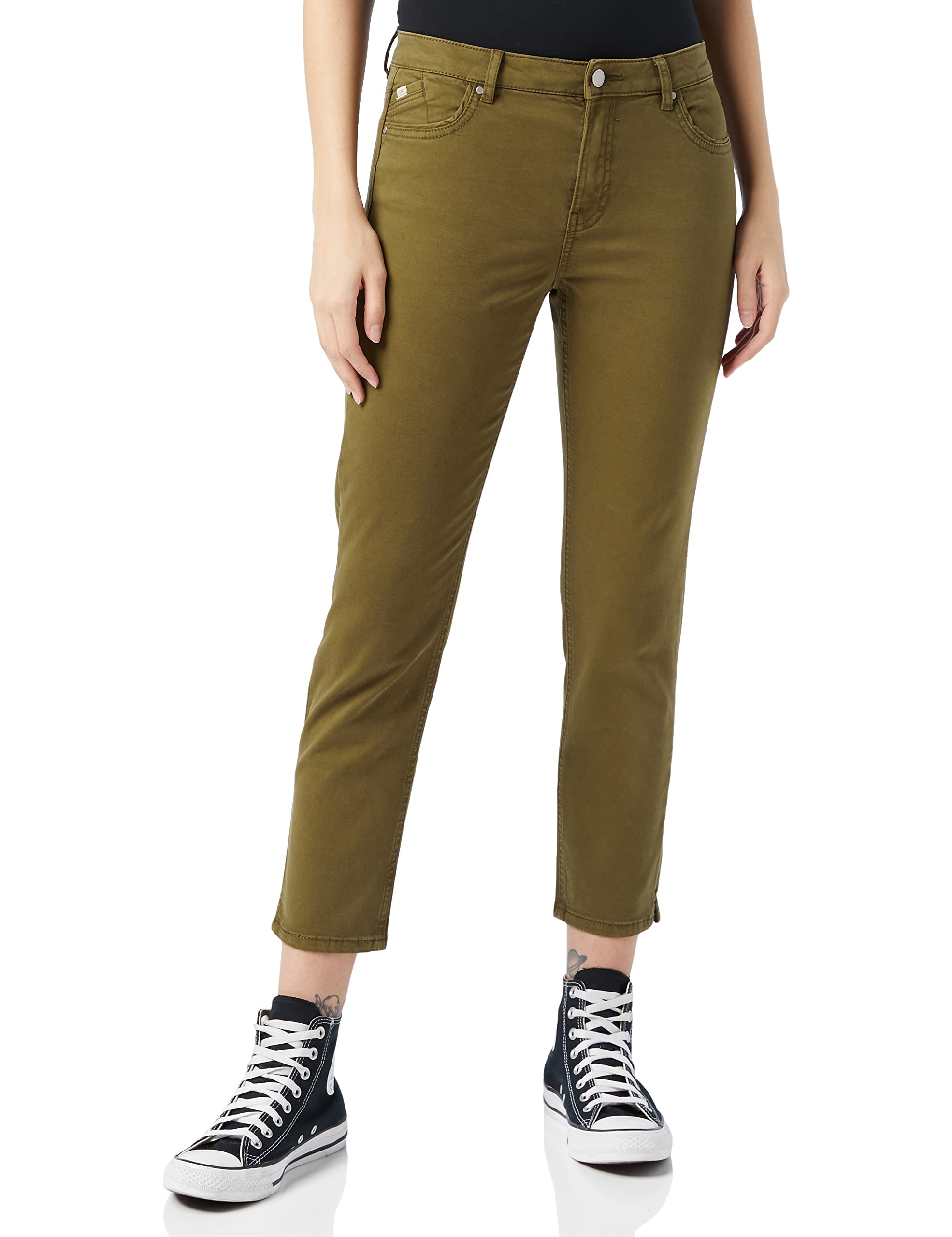 edc-by-esprit-992cc1b304-damen-hose-khaki-green-cargo-look-in-34w-26l image 3