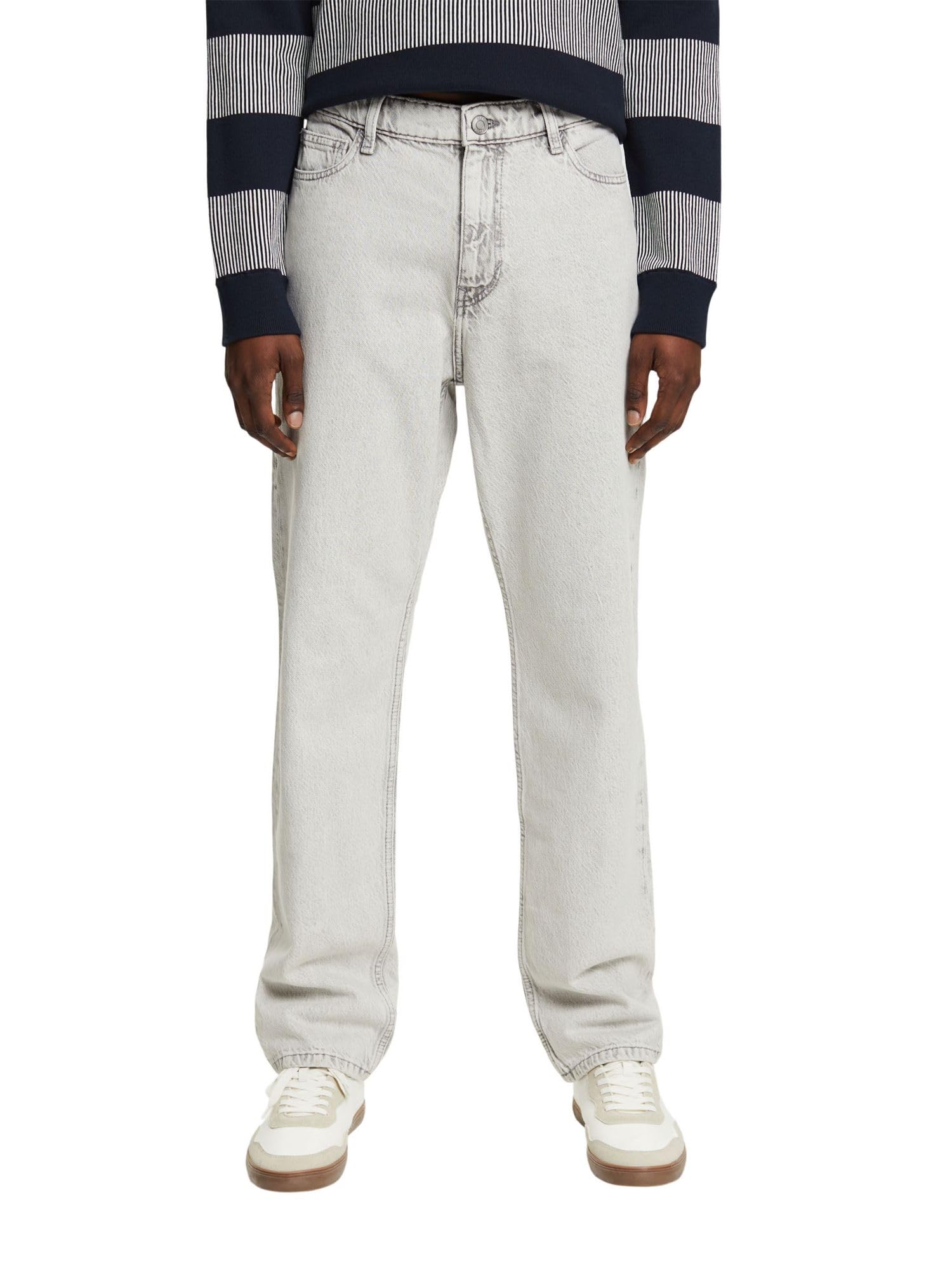 esprit-034ee2b317-herren-jeans-klassische-5-pocket-denim-mit-bequemer-passform image 1