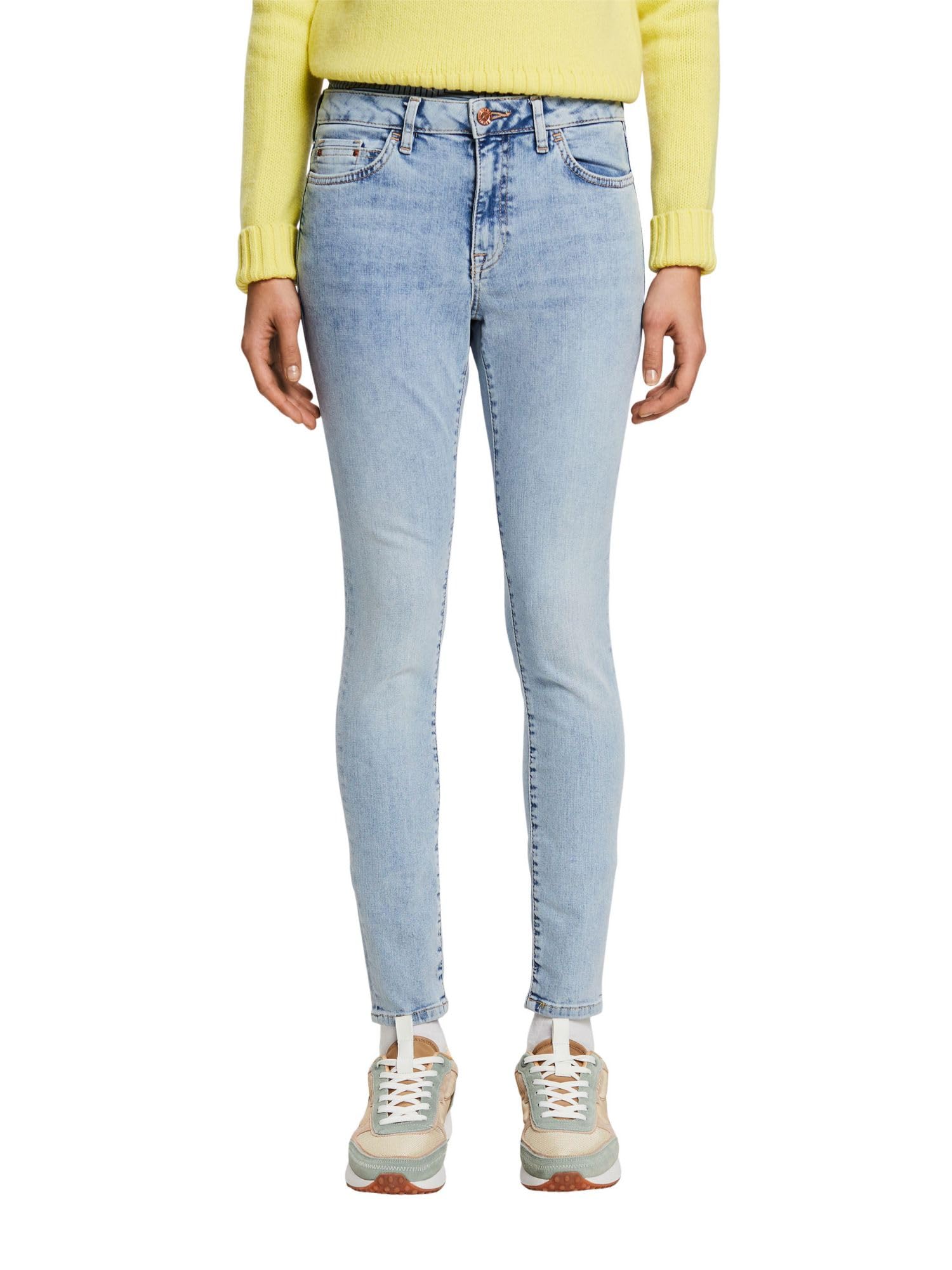 esprit-992cc1b309-jeans-f-r-damen-blue-light-wash-5-pocket-jeans-25w-30l image 1