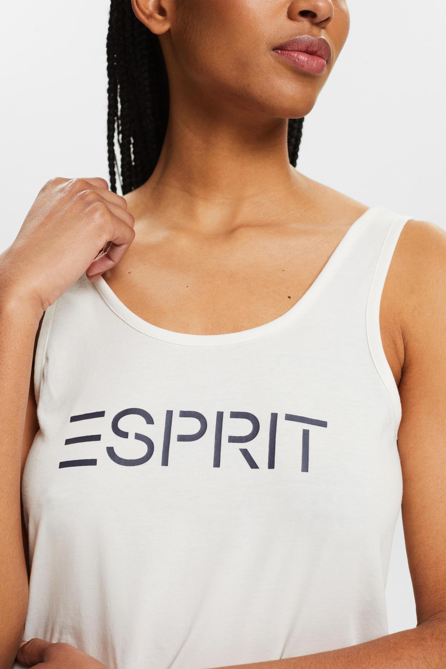 esprit-mia-pyjamaset-top-slg-damen-schlafanzug-set-mit-top-und-shorts image 3