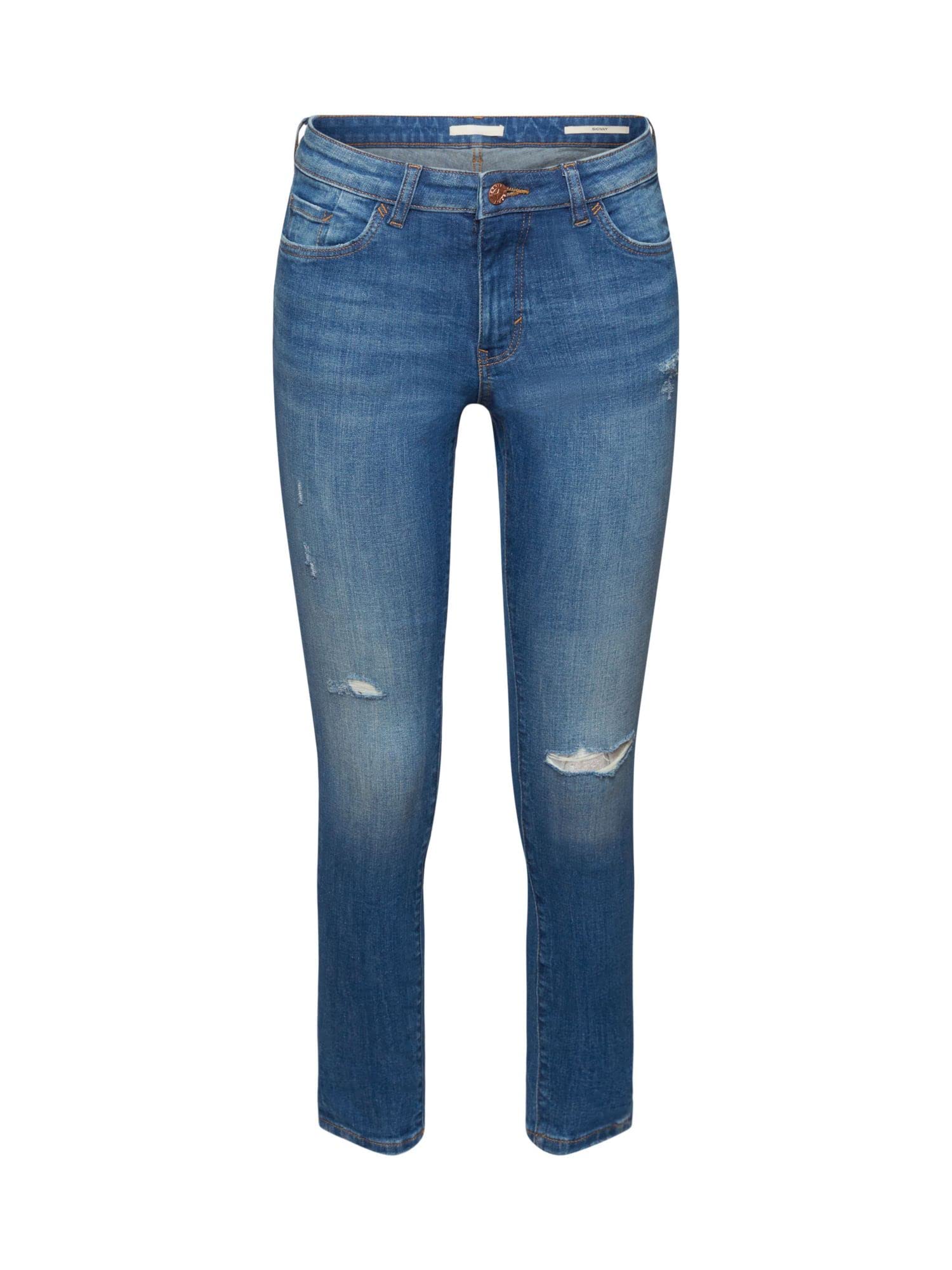 esprit-023cc1b311-damen-jeans-klassische-5-pocket-jeans-mit-bequemer-passform image 3