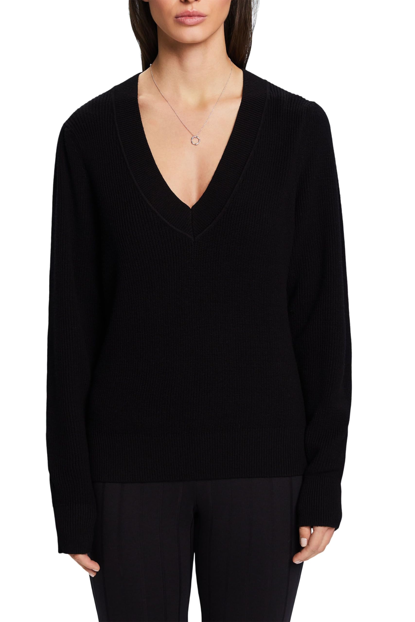 esprit-113ee1i347-damen-pullover-strickpullover-mit-normaler-passform-und-rmelfr image 6