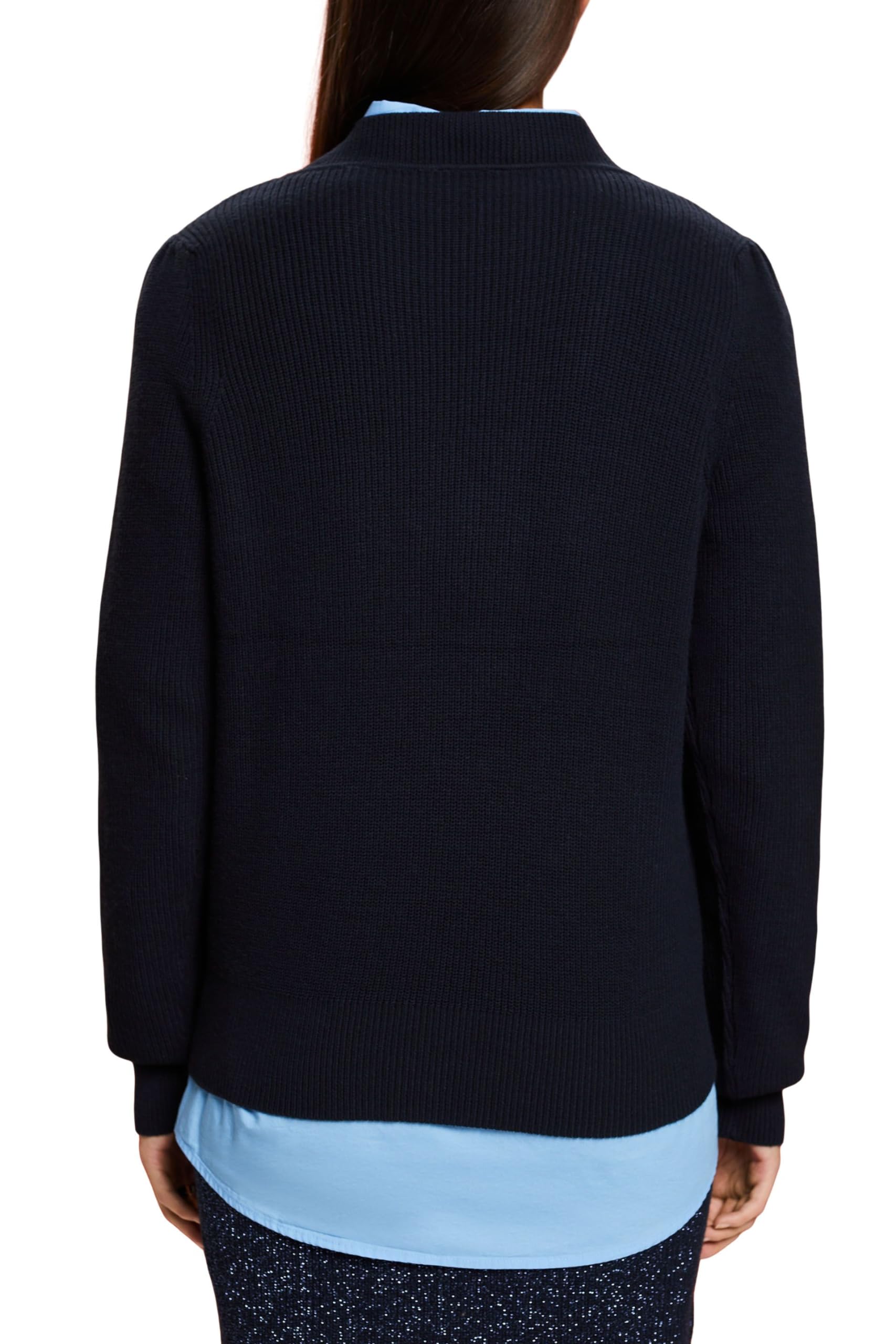 esprit-113ee1i347-damen-pullover-strickpullover-mit-normaler-passform-und-rmelfr image 3
