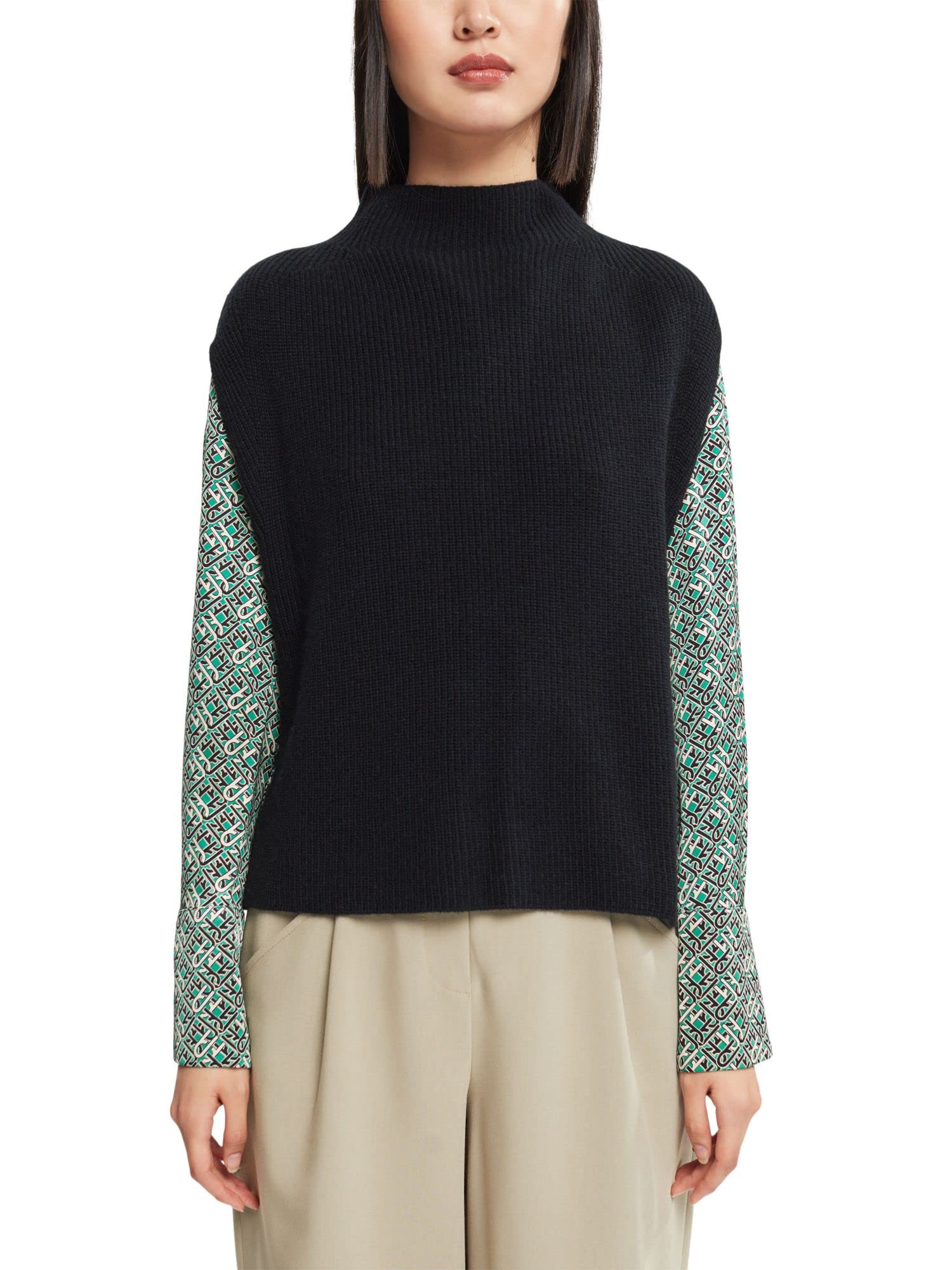 esprit-992eo1i310-pullunder-damen-rmelloser-strickpullover-zum-kombinieren image 8