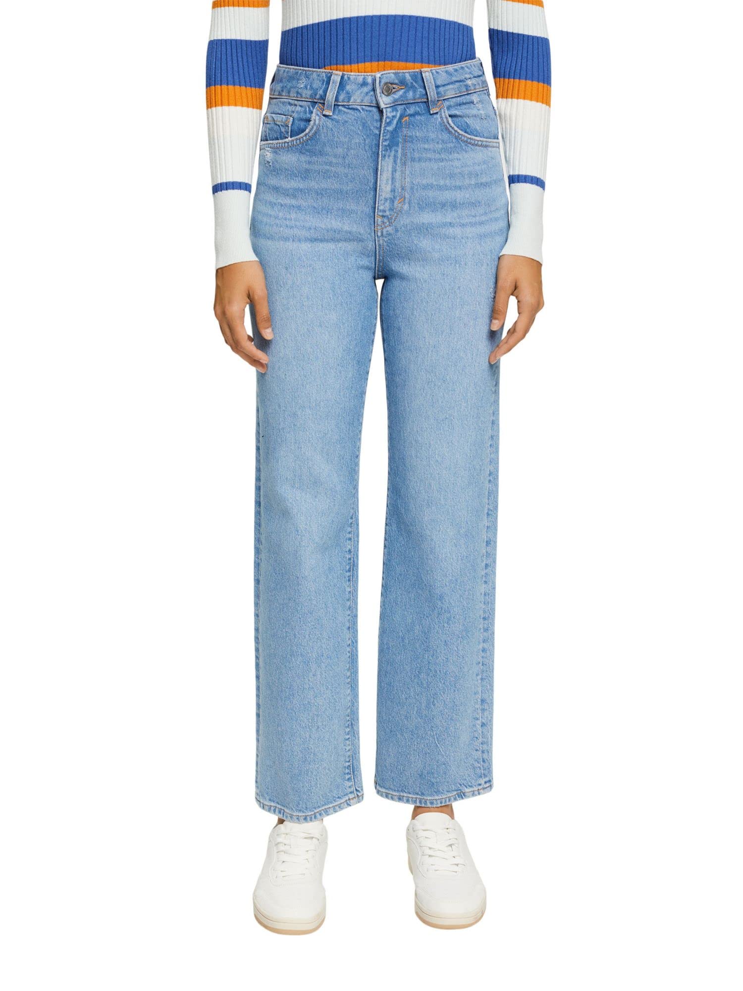esprit-082cc1b316-damen-jeans-passform-denim-im-kalifornischen-stil image 7