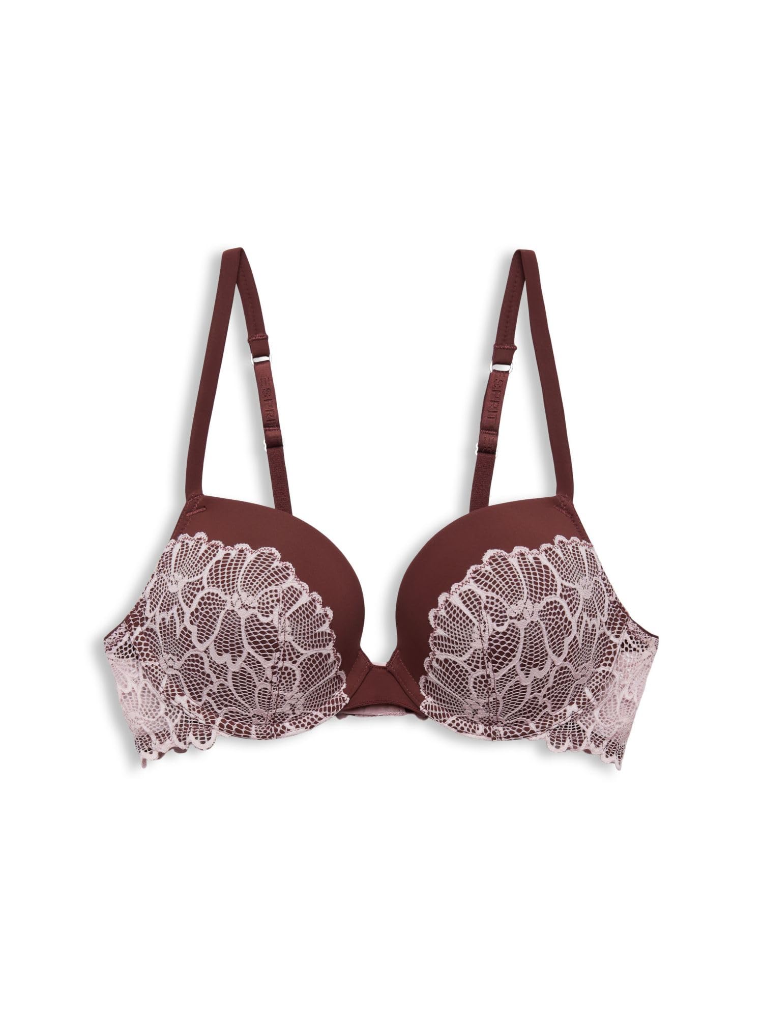 esprit-big-flower-lace-push-up-bh-damen-bh-mit-spitze-und-push-up-effekt image 3