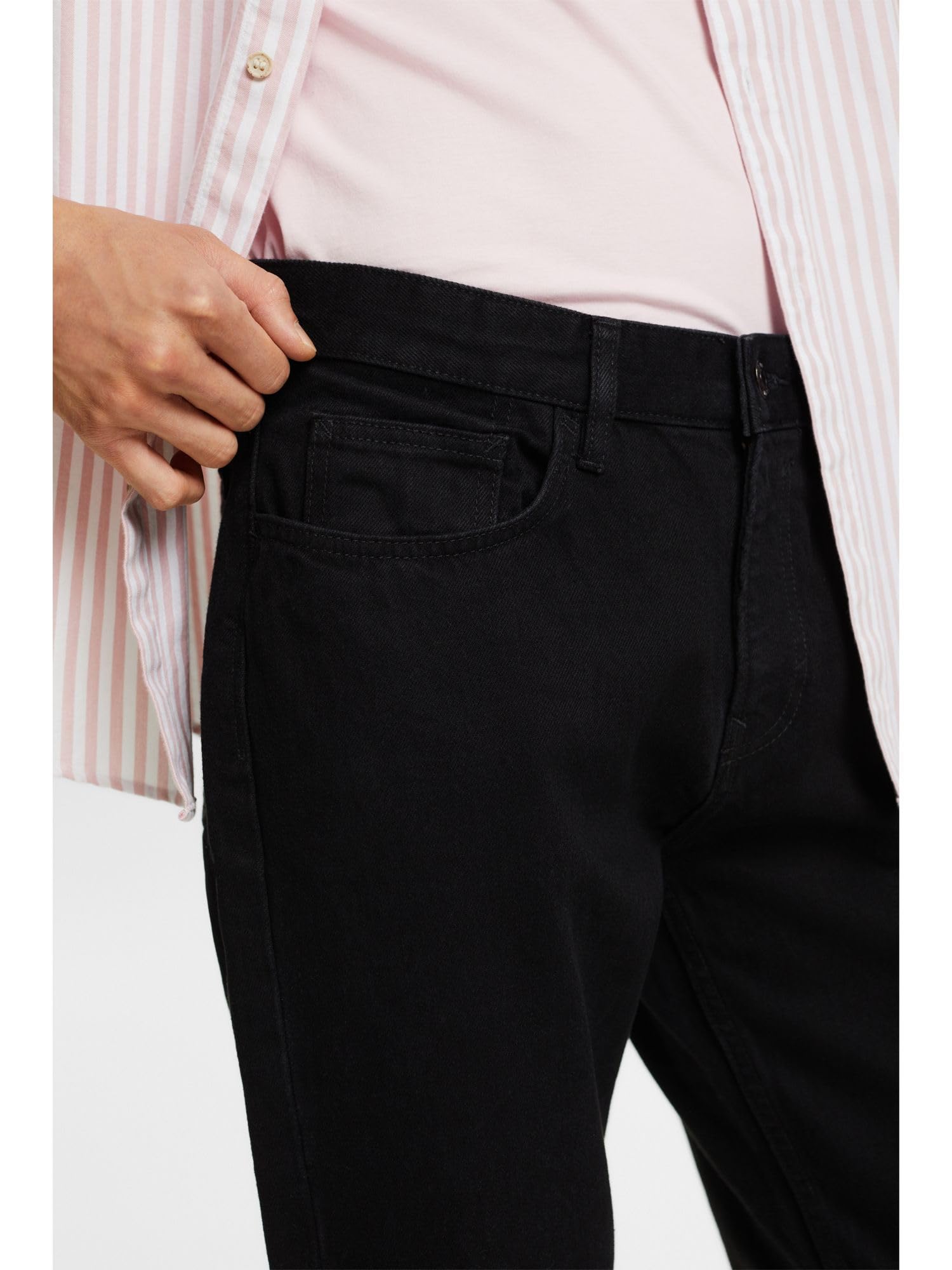 esprit-993ee2b315-herren-hose-bequeme-herrenhose-in-gr-engetreuer-passform image 4