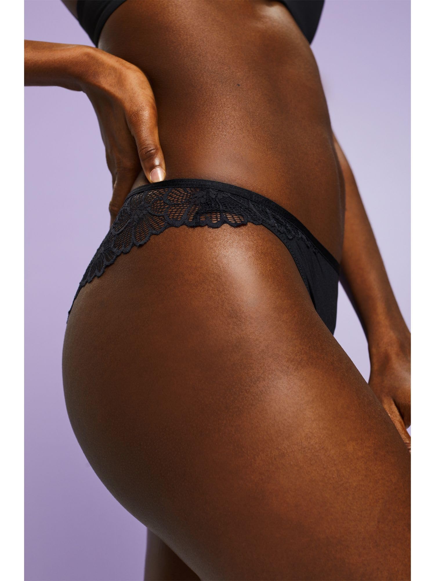 esprit-big-flower-lace-rcs-damen-brief-slip-blickdichter-schl-pferslip-aus-recyc image 2