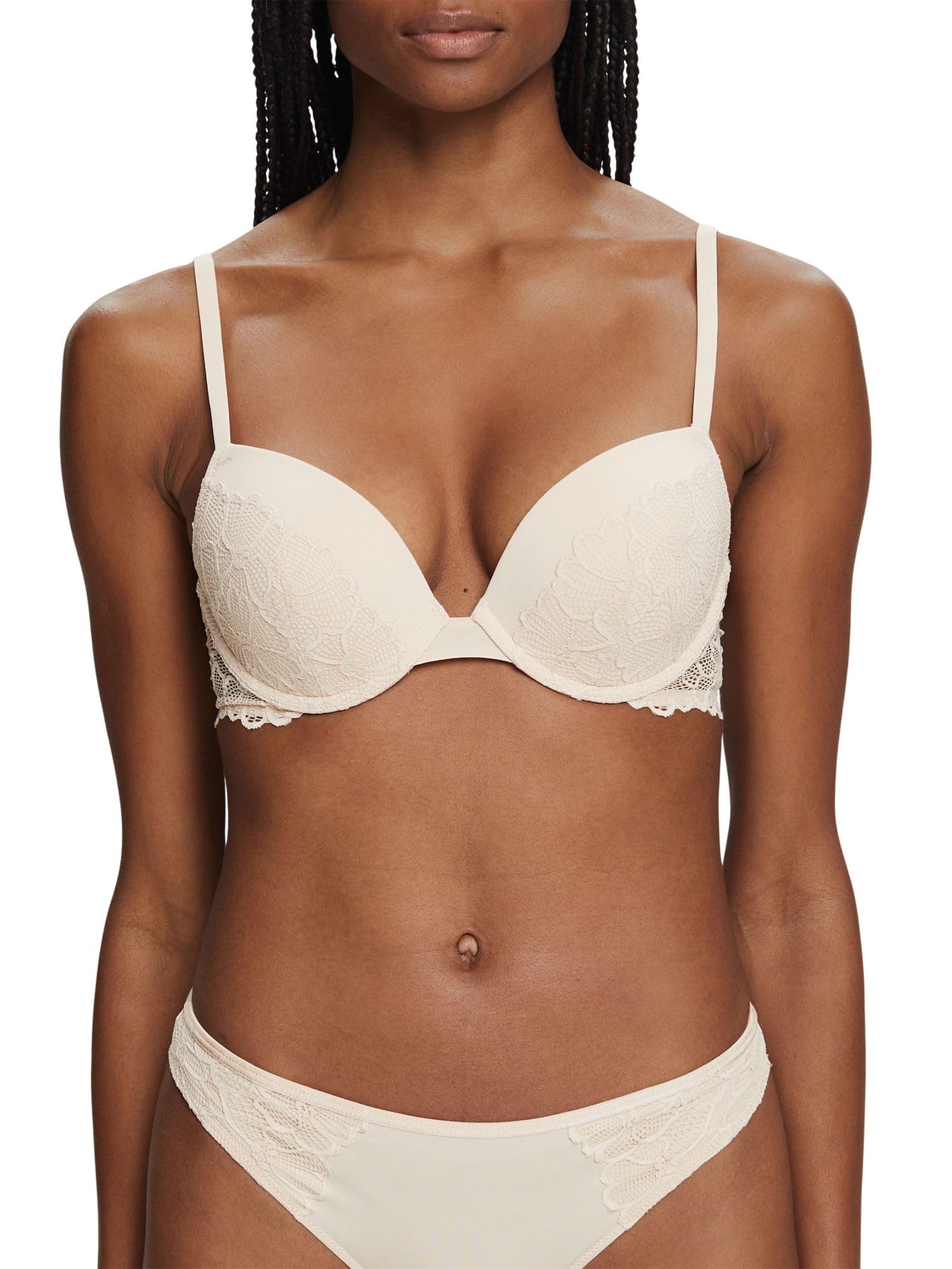 esprit-big-flower-lace-push-up-bh-damen-bh-mit-spitze-und-push-up-effekt image 5