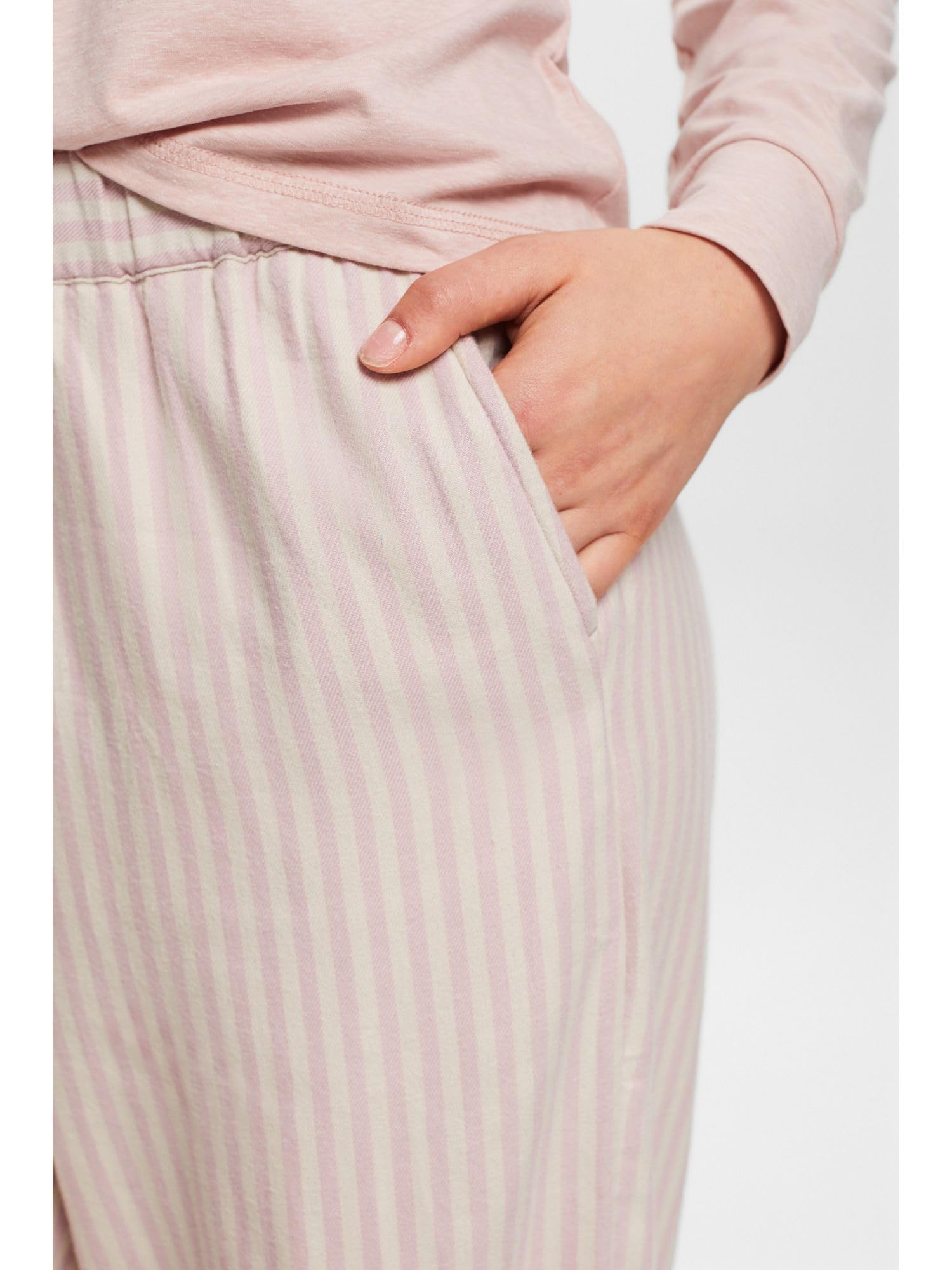 esprit-damen-flannel-wv-stripe-pyjamaunterteil-schlafhose-aus-kuscheligem-flanel image 4