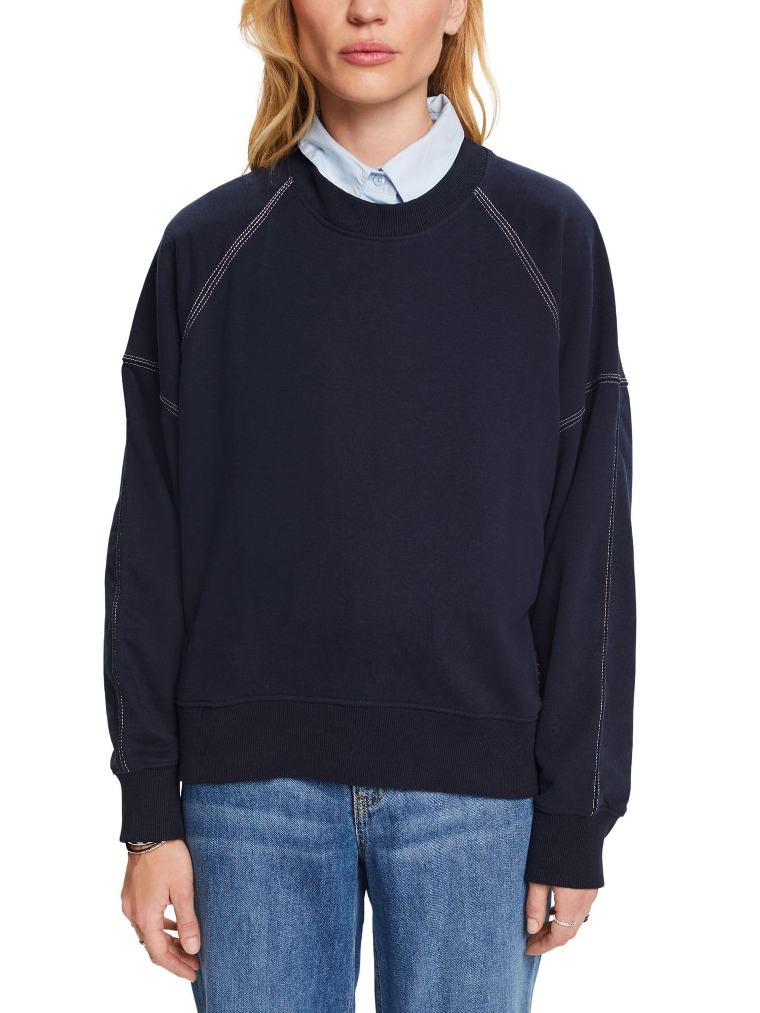 esprit-083ee1j302-damen-sweatshirt-bequemer-baumwollmix-alltagstauglich image 6