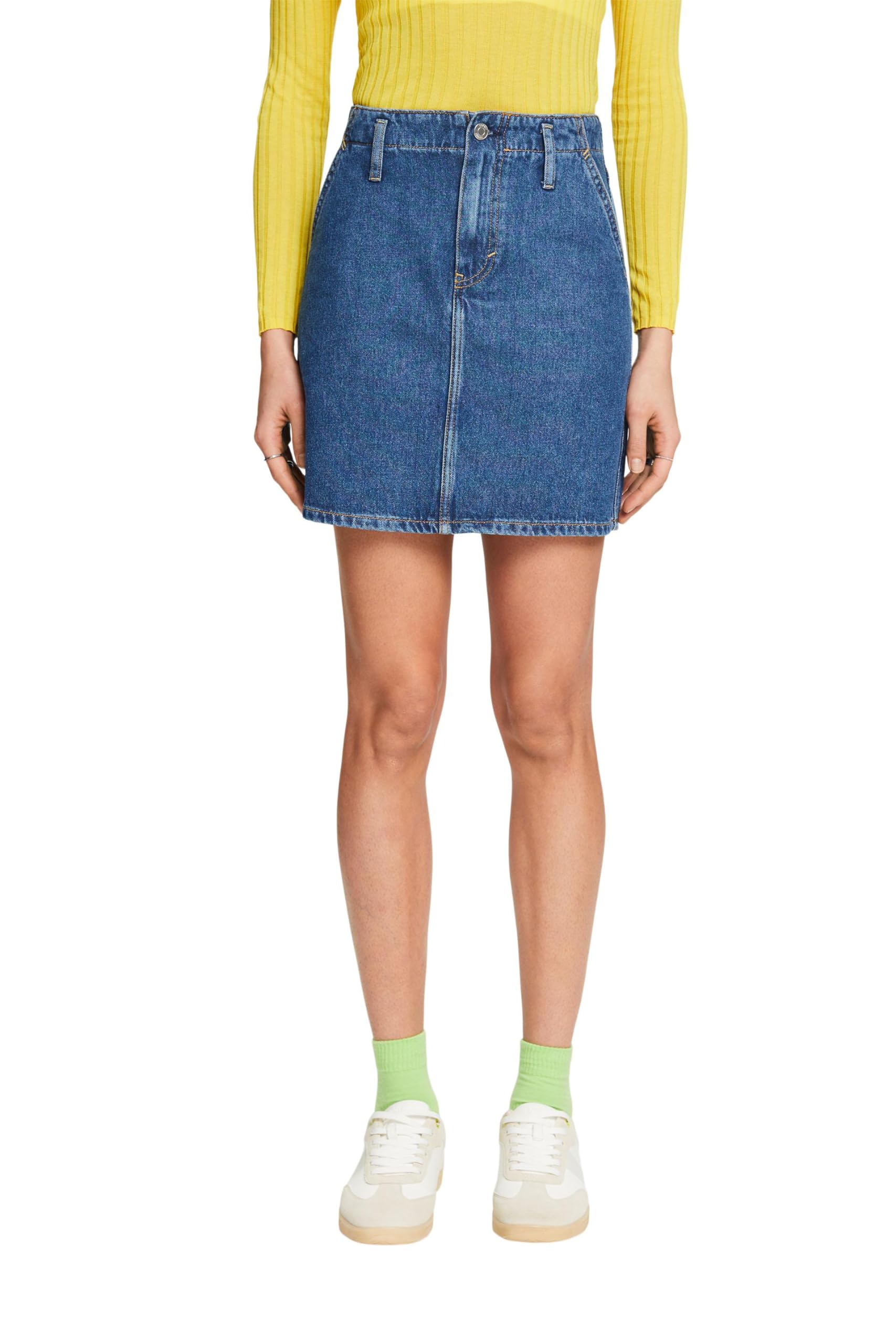 esprit-024ee1d321-damenrock-femininer-damen-rock-mit-tragbarem-alltags-schnitt image 6