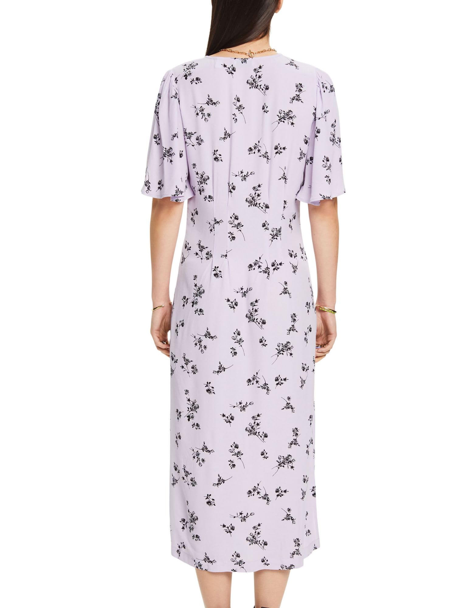 esprit-kleid-024ee1e344-damen-kleid-l-ssige-passform-f-llt-gro-aus image 2